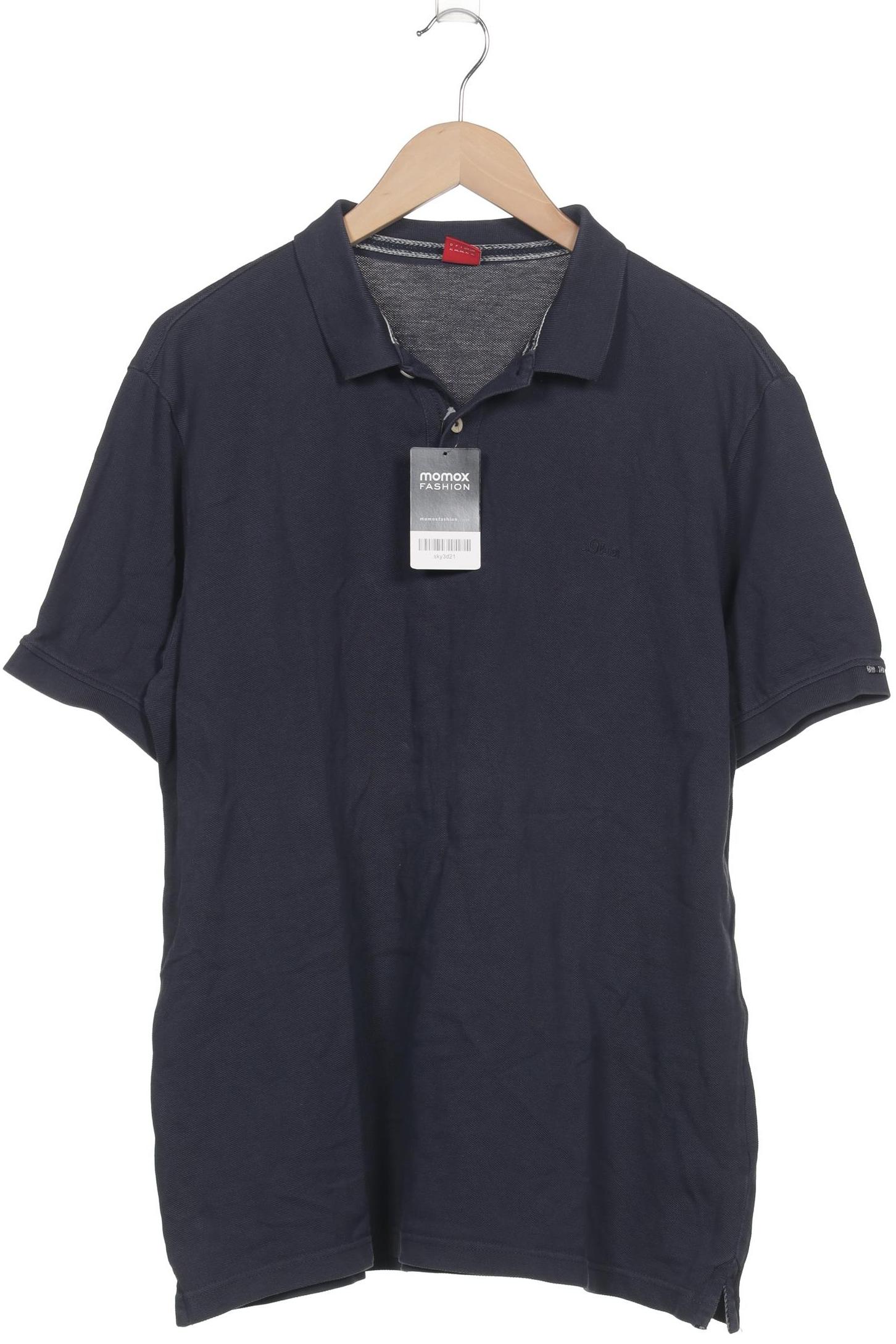 

s.Oliver Herren Poloshirt, marineblau, Gr. 54