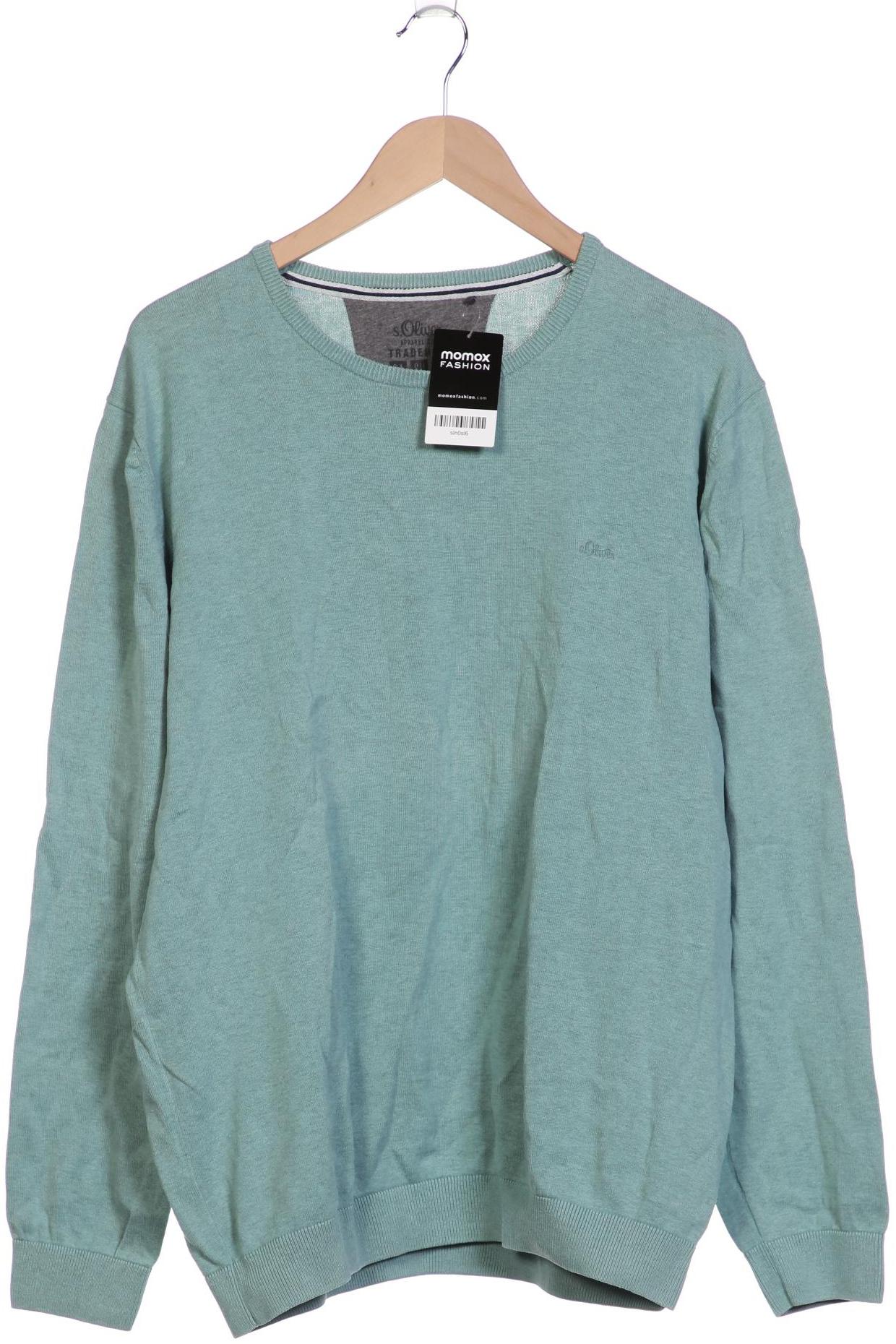

s.Oliver Herren Pullover, türkis, Gr. 54