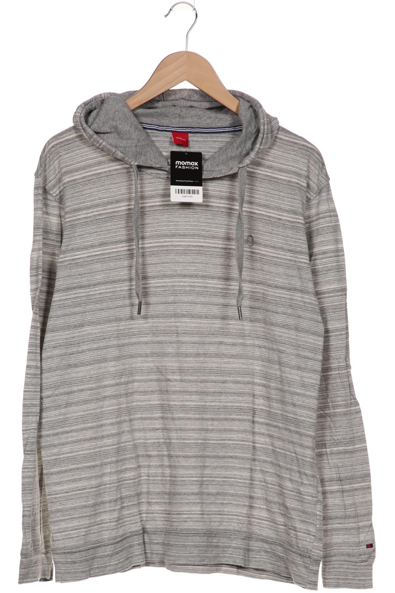 

s.Oliver Herren Kapuzenpullover, grau, Gr. 54