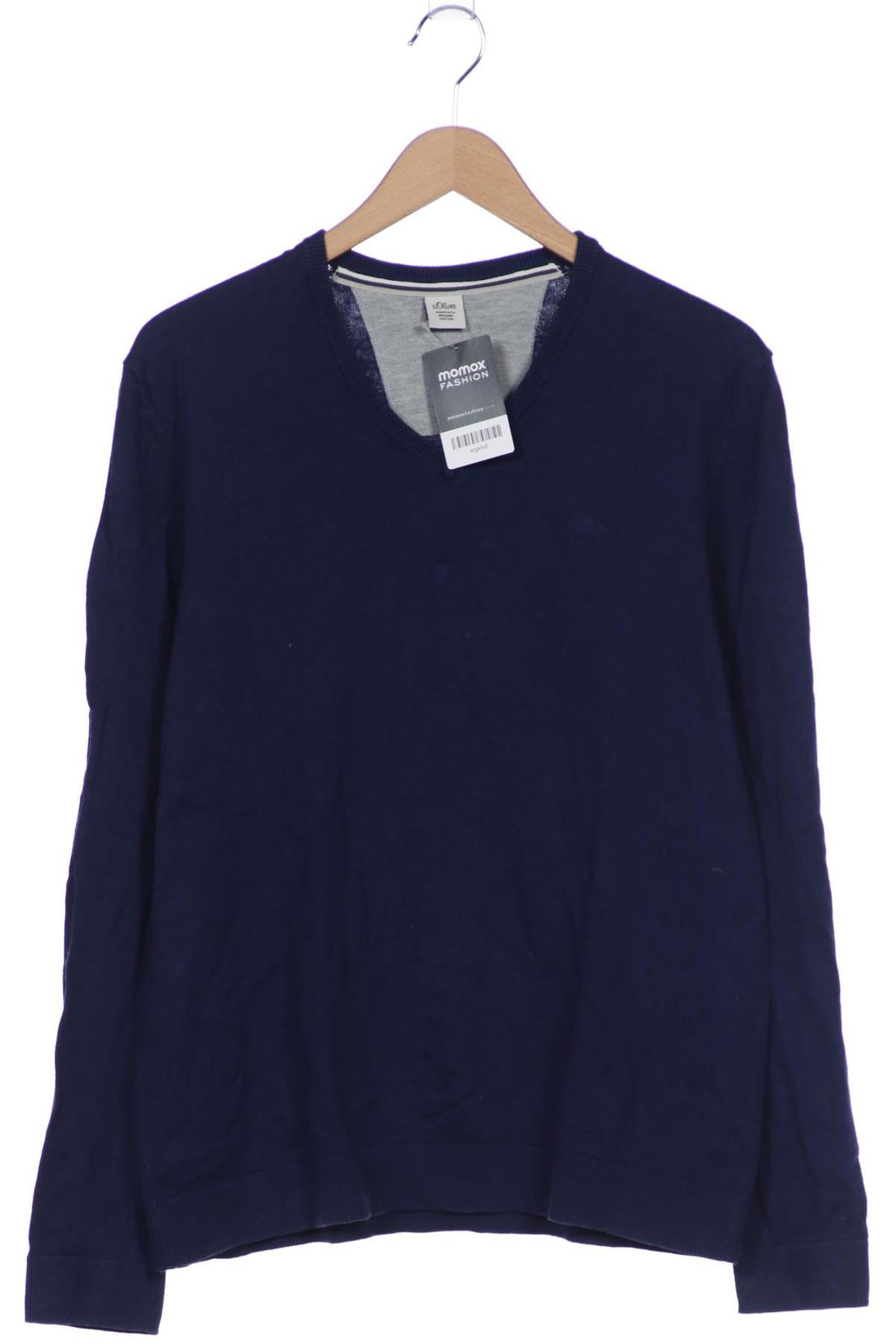 

s.Oliver Herren Pullover, marineblau, Gr. 52