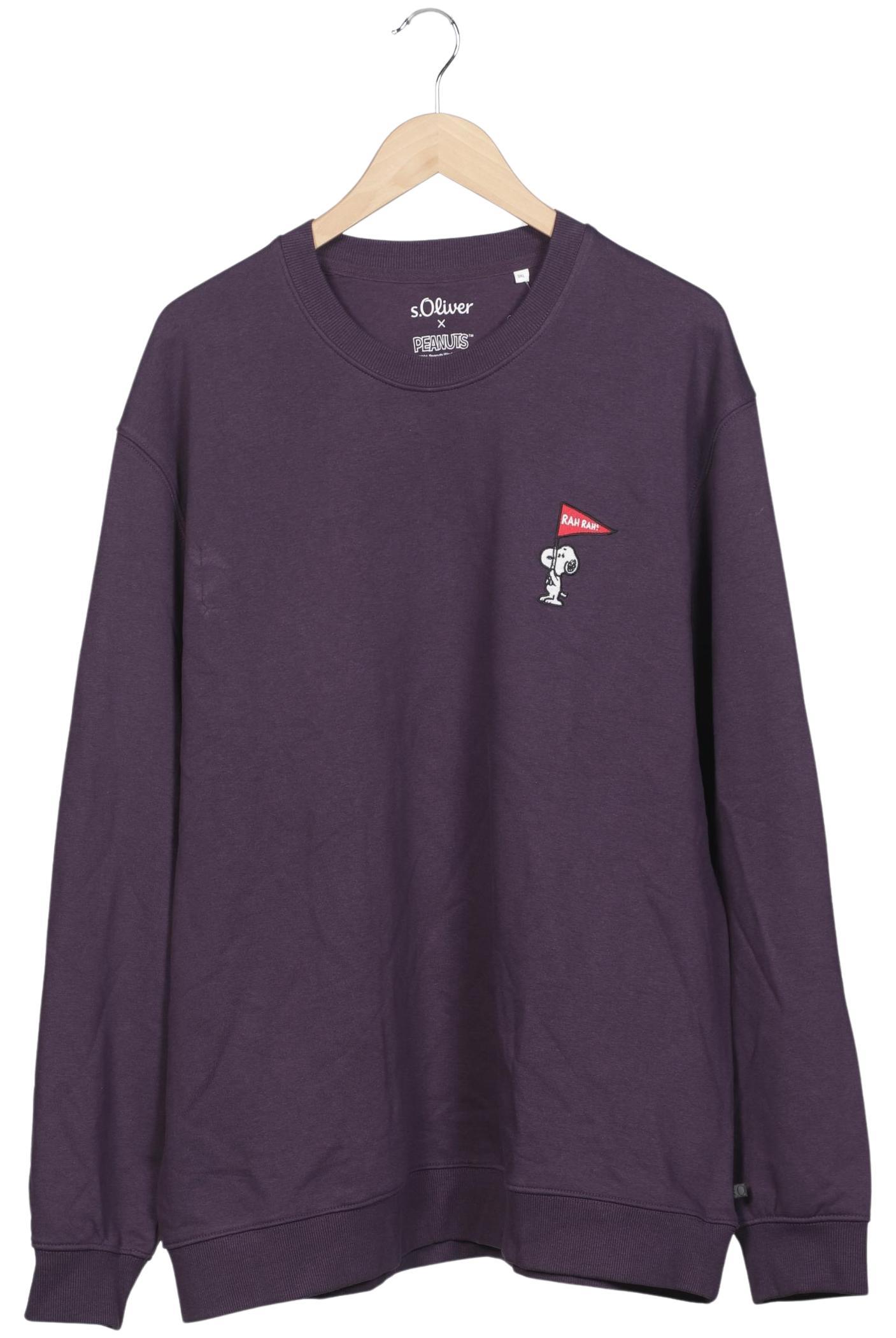 Thumbnail - s.Oliver Herren Sweatshirt, flieder, Gr. 58