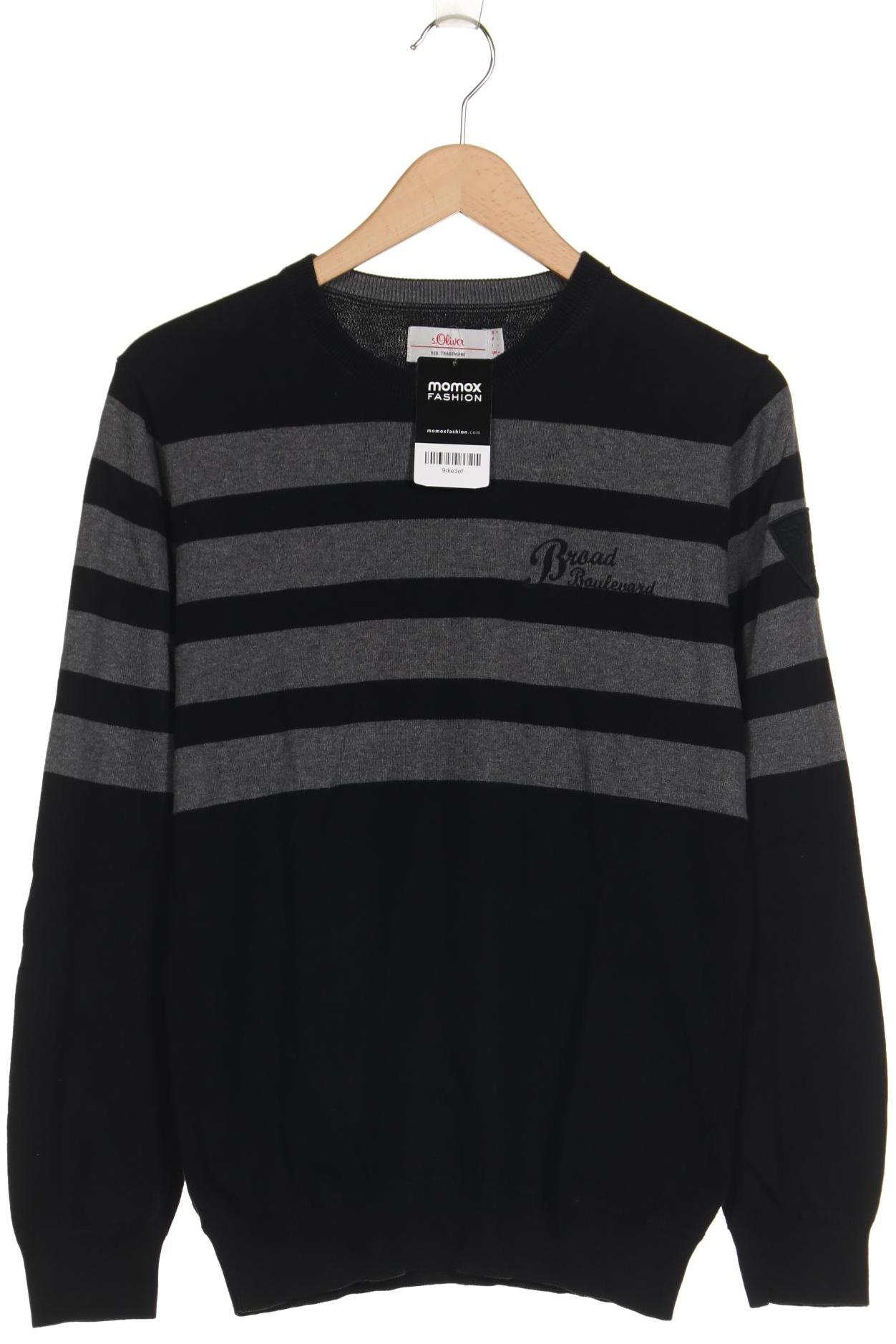 

s.Oliver Herren Pullover, schwarz, Gr. 48