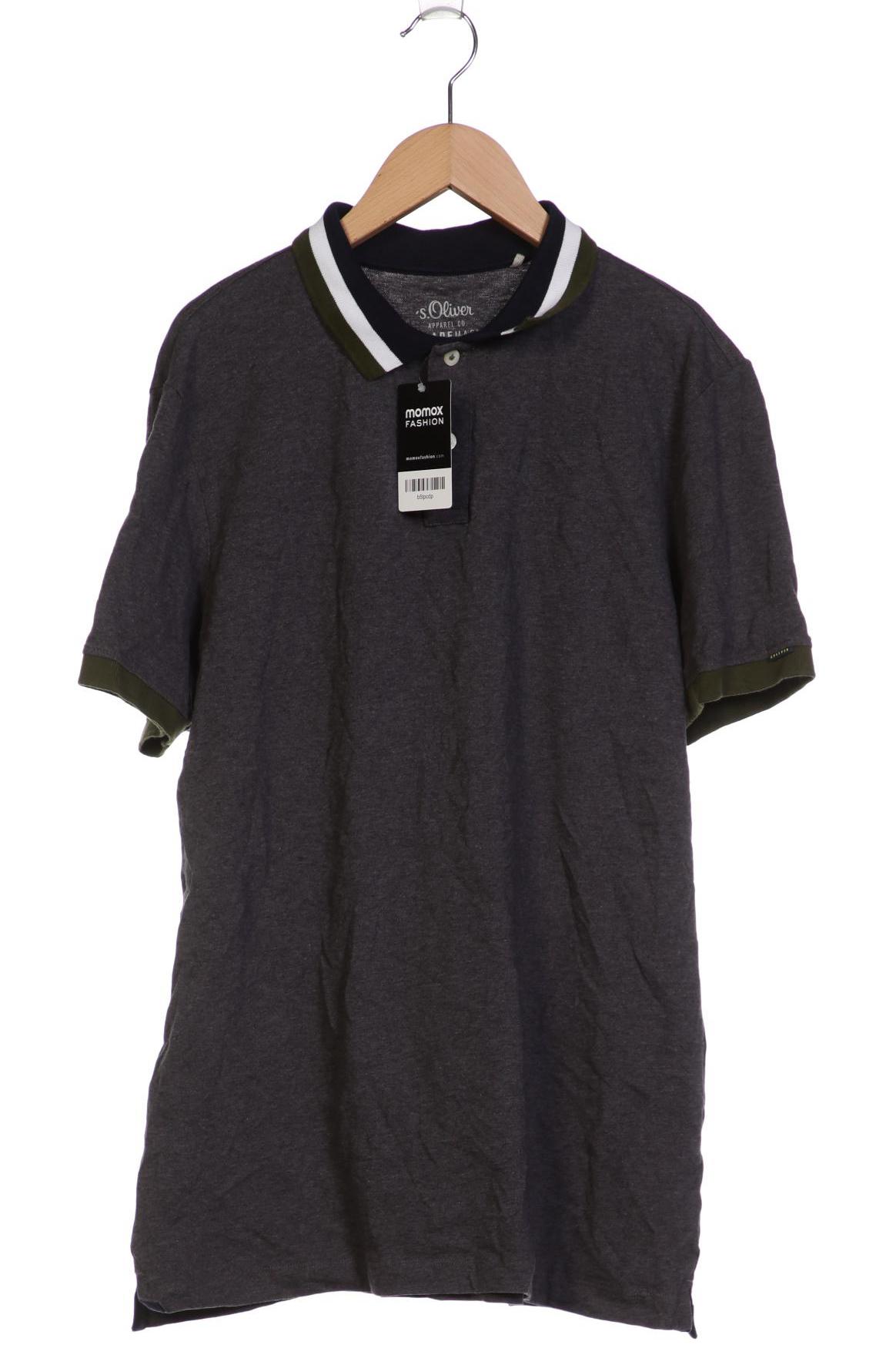 

s.Oliver Herren Poloshirt, grau, Gr. 52