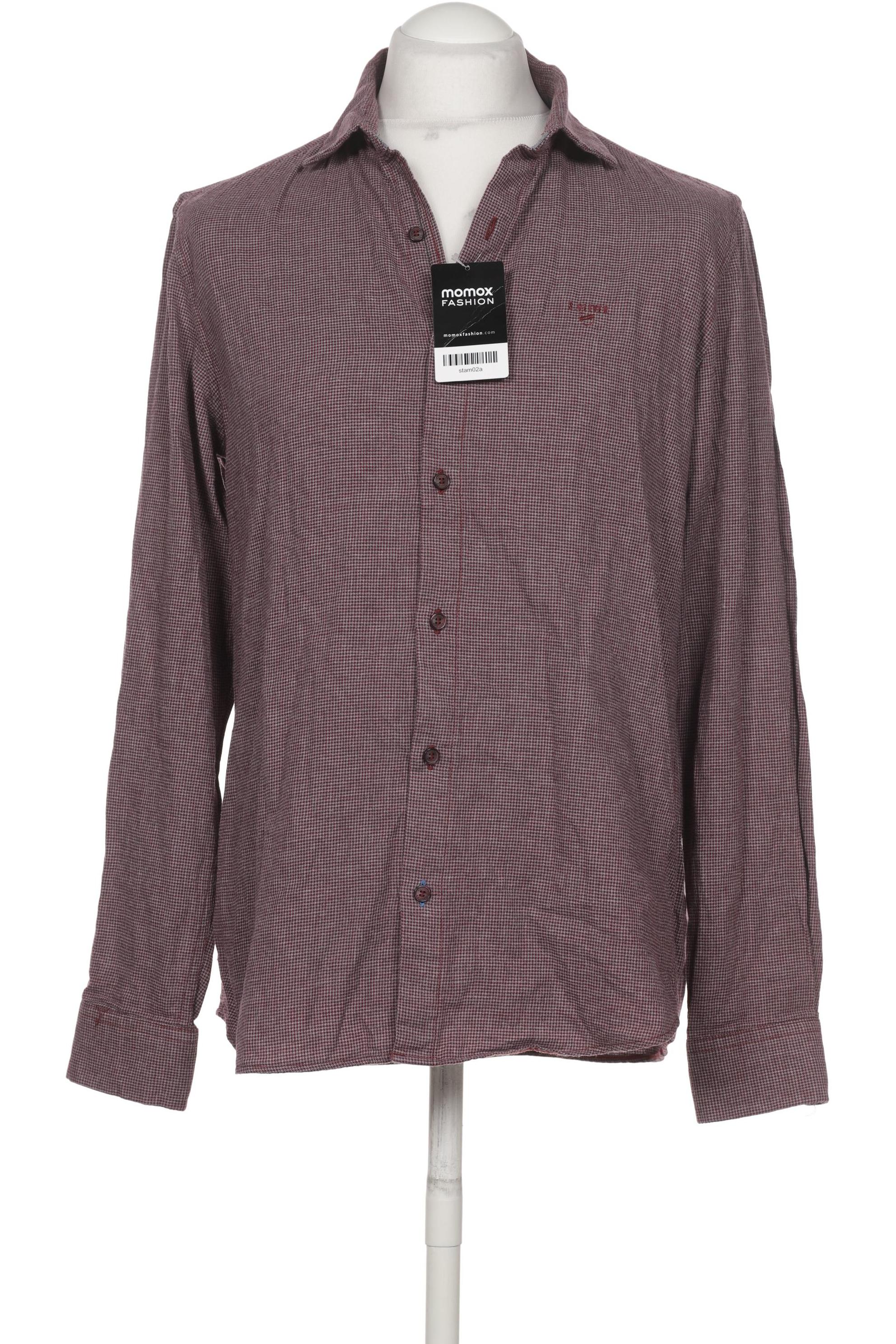 

s.Oliver Herren Hemd, bordeaux, Gr. 52