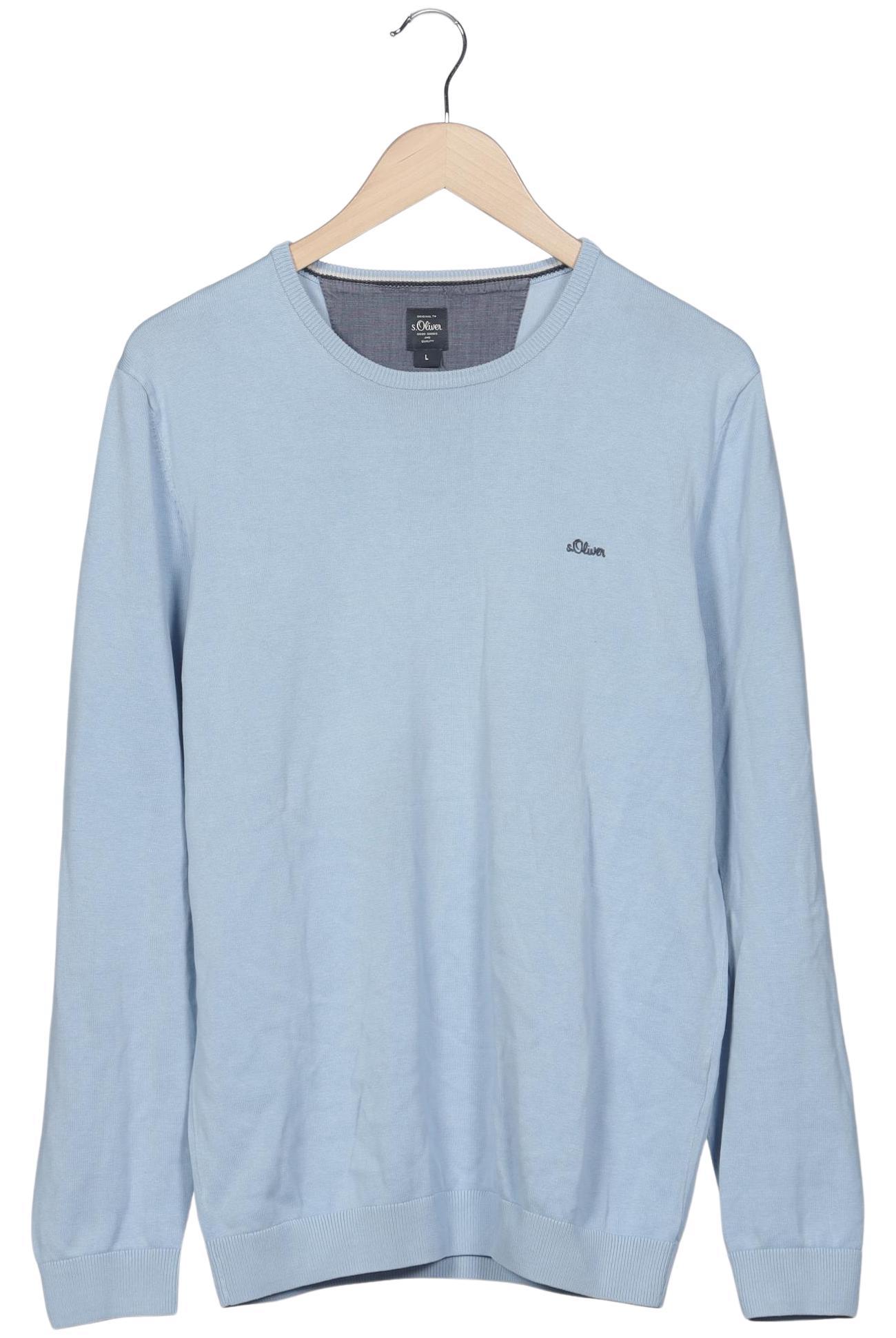 

s.Oliver Herren Pullover, hellblau, Gr. 52