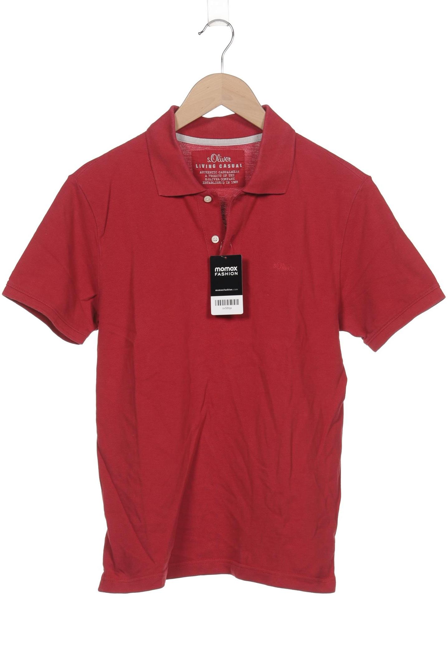 

s.Oliver Herren Poloshirt, rot, Gr. 46