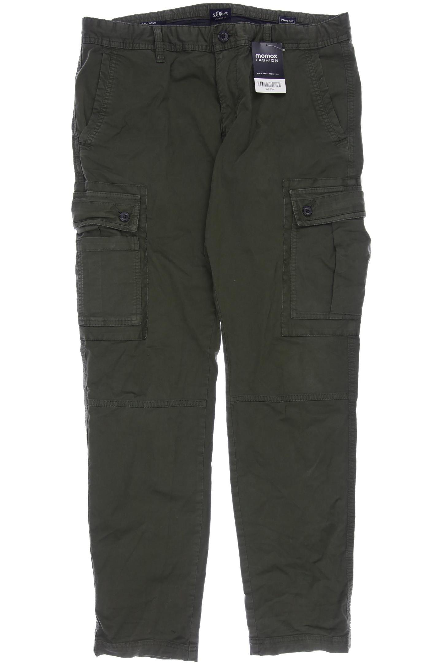 

s.Oliver Herren Jeans, grün, Gr. 33