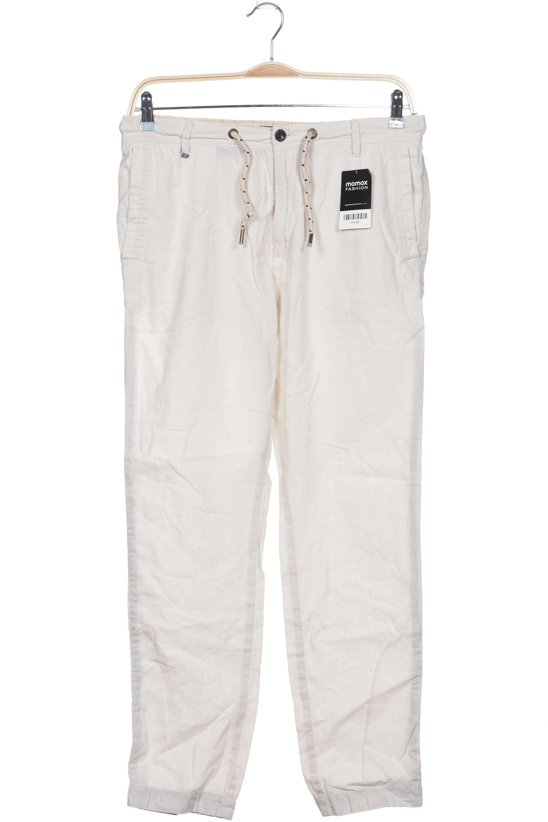 

s.Oliver Herren Stoffhose, weiß, Gr. 0