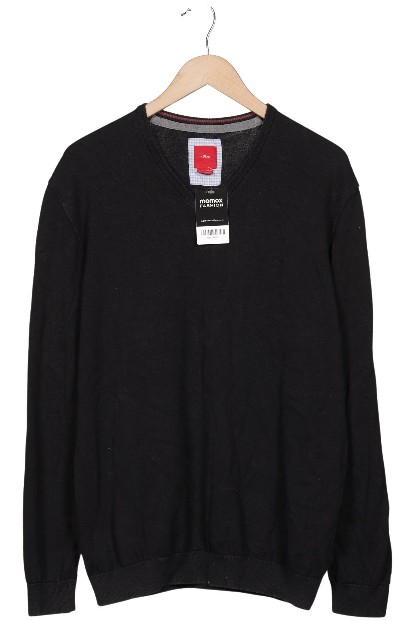 

s.Oliver Herren Pullover, schwarz, Gr. 56