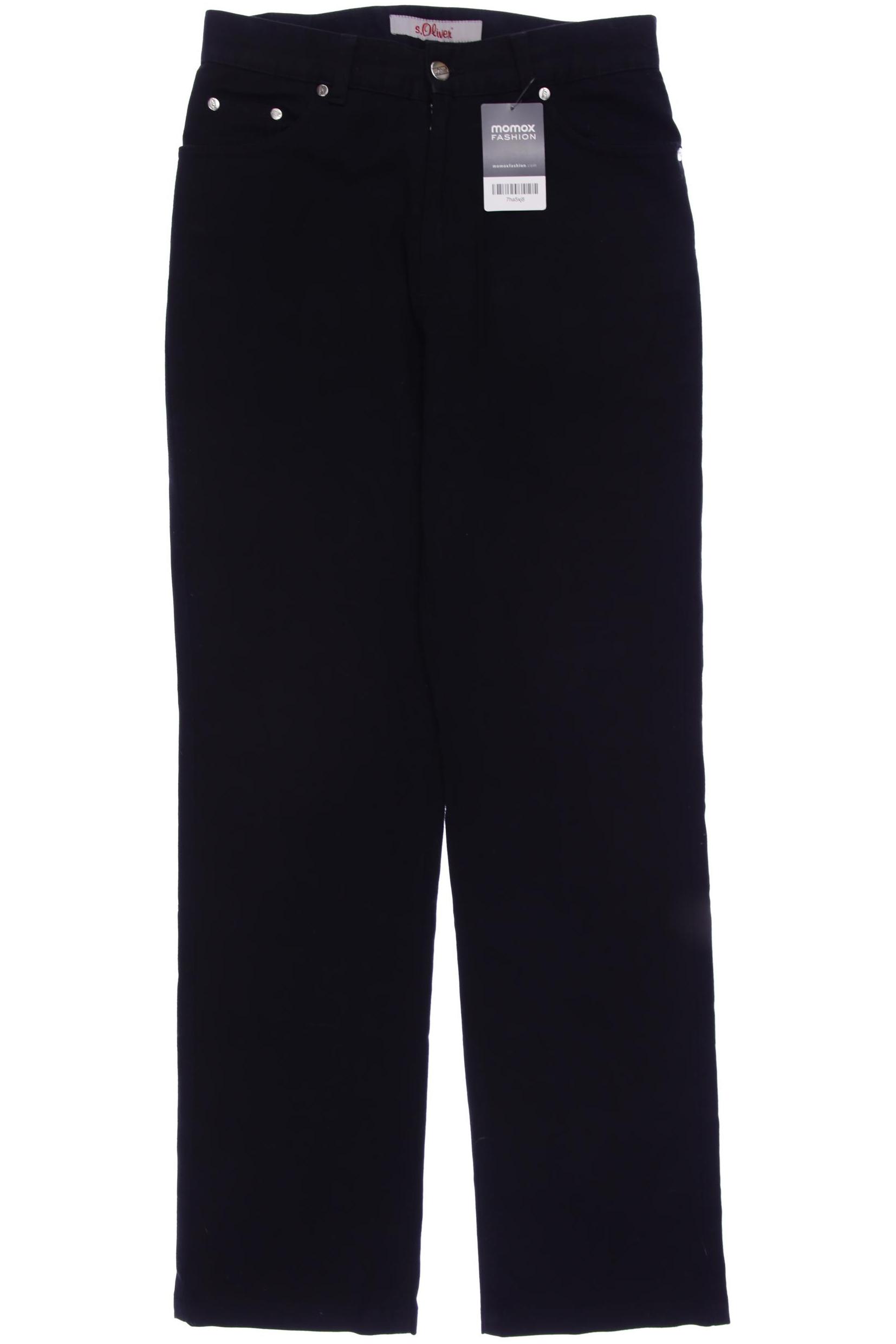 

s.Oliver Herren Stoffhose, schwarz, Gr. 30