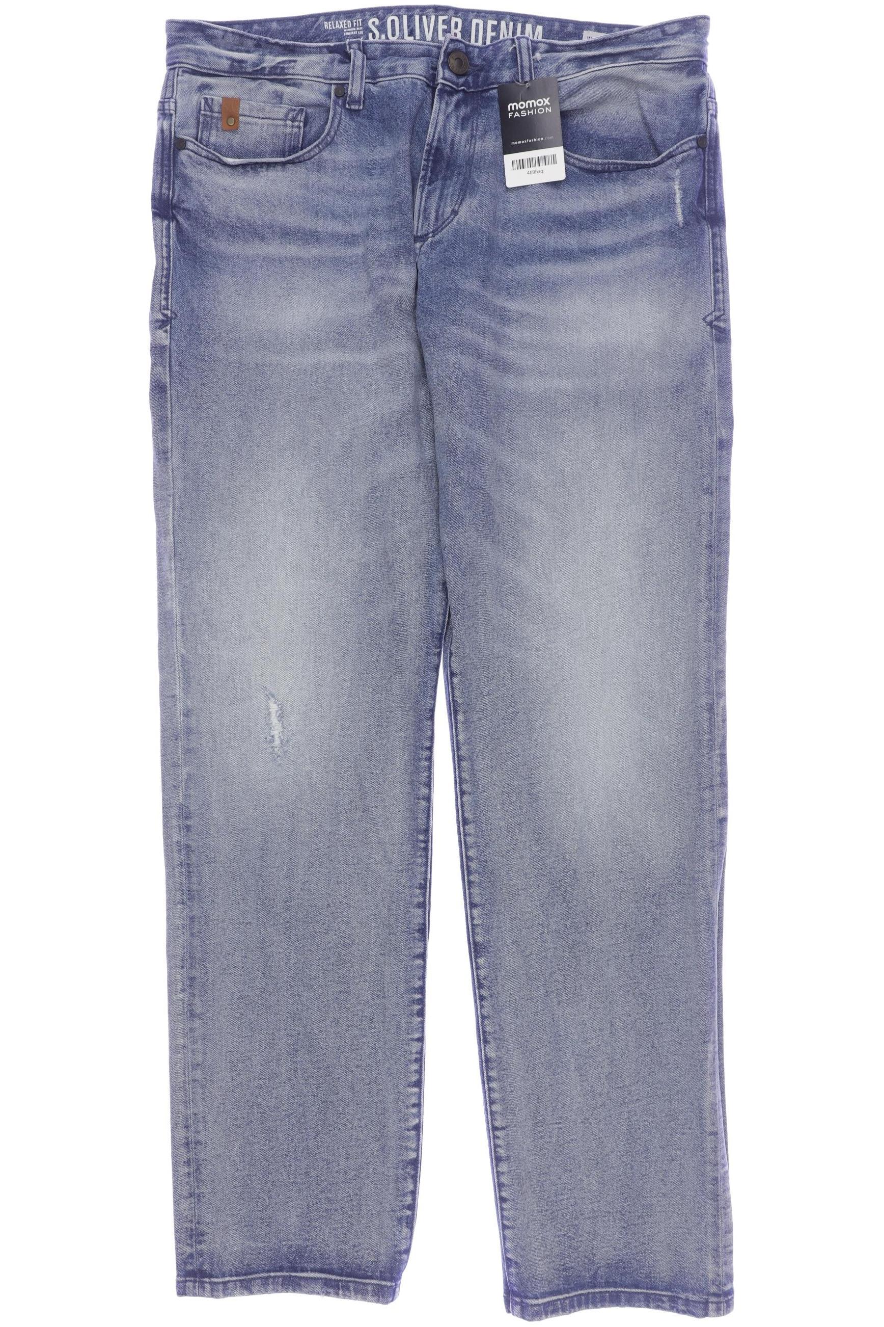 

s.Oliver Herren Jeans, marineblau, Gr. 34