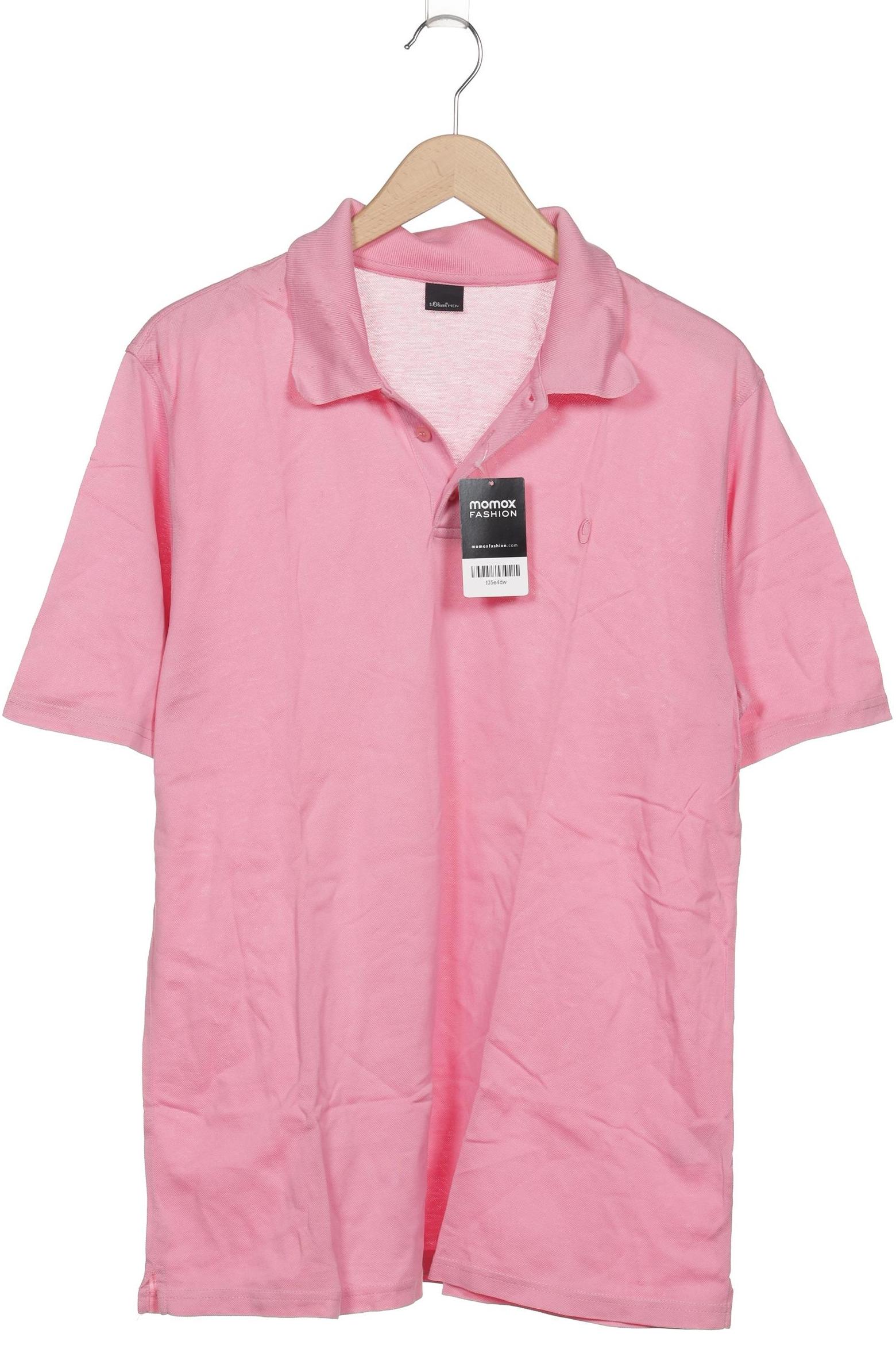

s.Oliver Herren Poloshirt, pink, Gr. 54