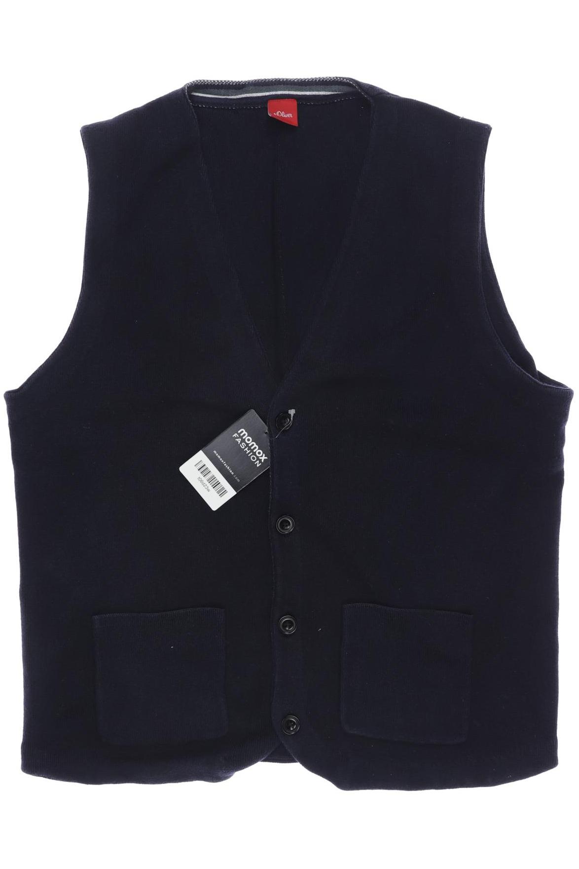 

s.Oliver Herren Weste, marineblau, Gr. 52