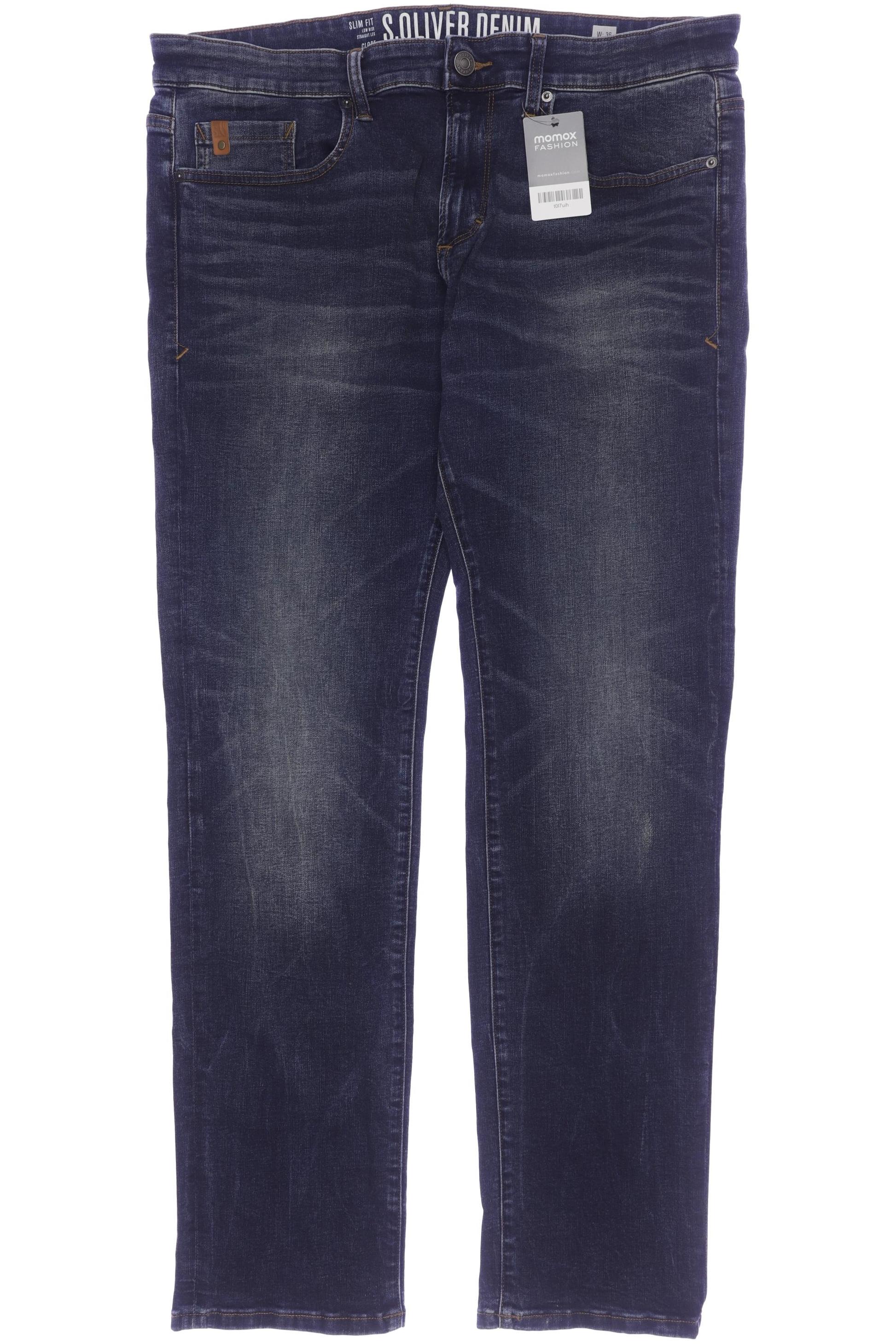 

s.Oliver Herren Jeans, marineblau, Gr. 36