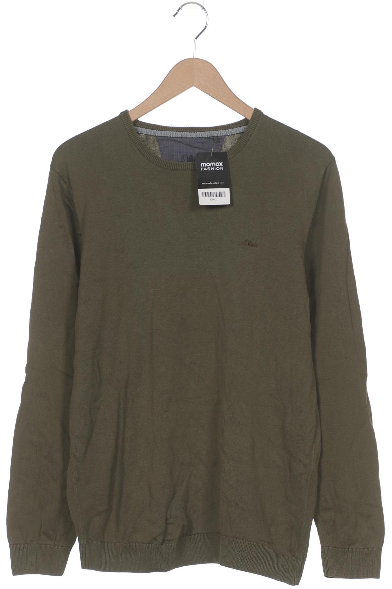 

s.Oliver Herren Pullover, grün, Gr. 52