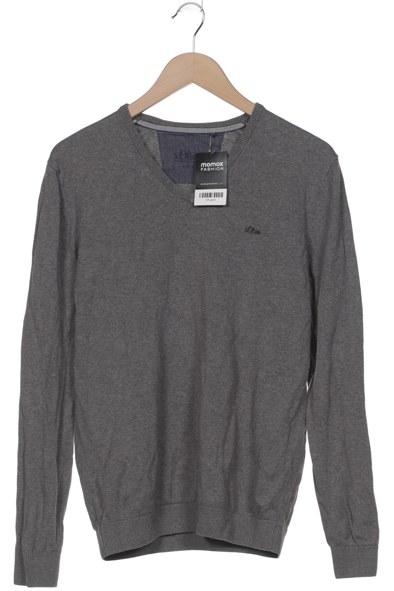 

s.Oliver Herren Pullover, grau, Gr. 48