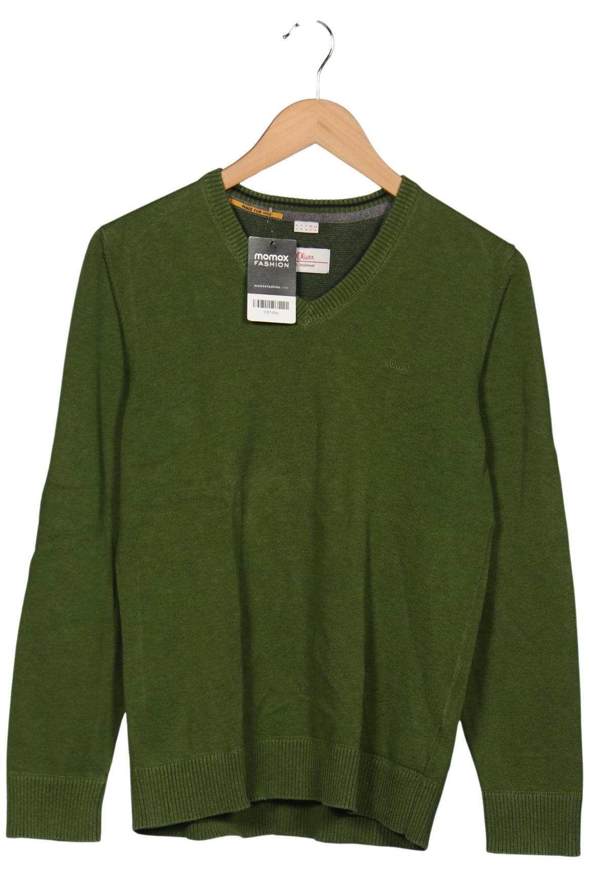 

s.Oliver Herren Pullover, grün, Gr. 46