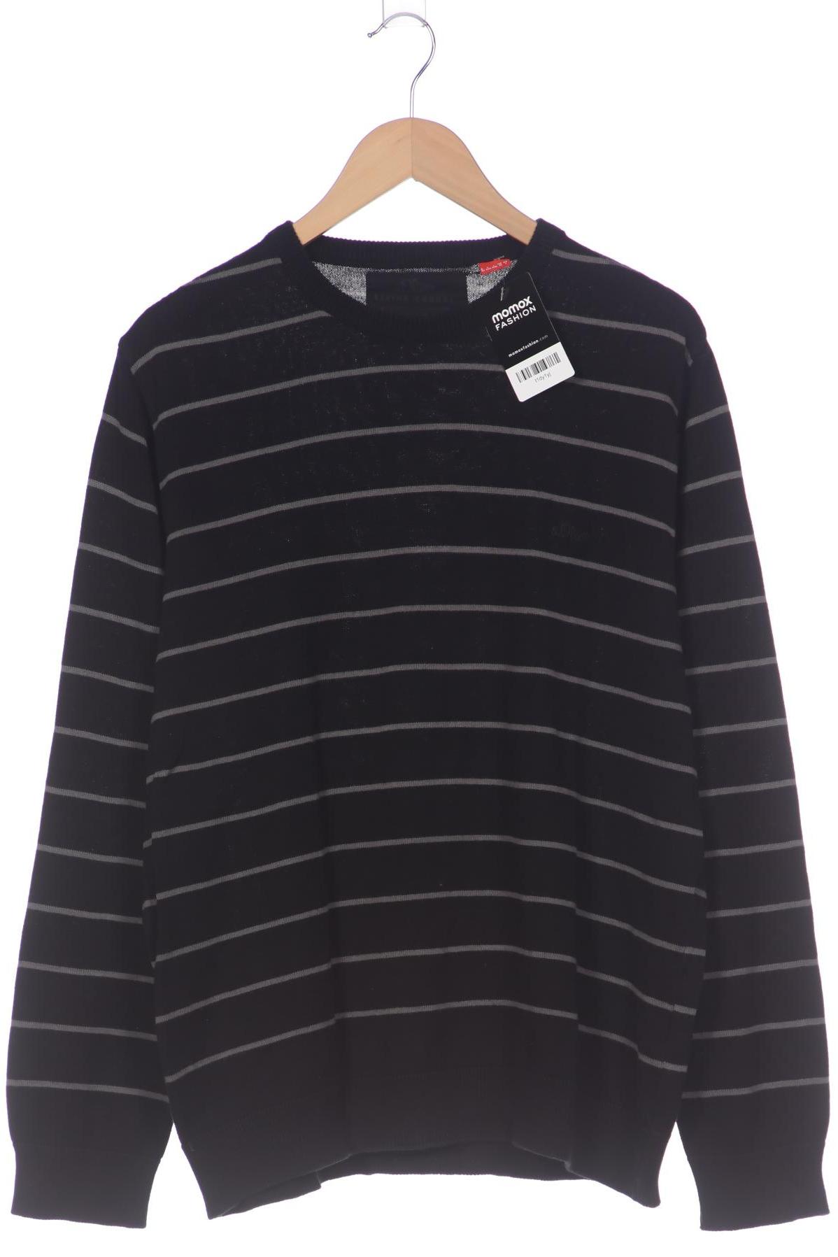 

s.Oliver Herren Pullover, schwarz, Gr. 54