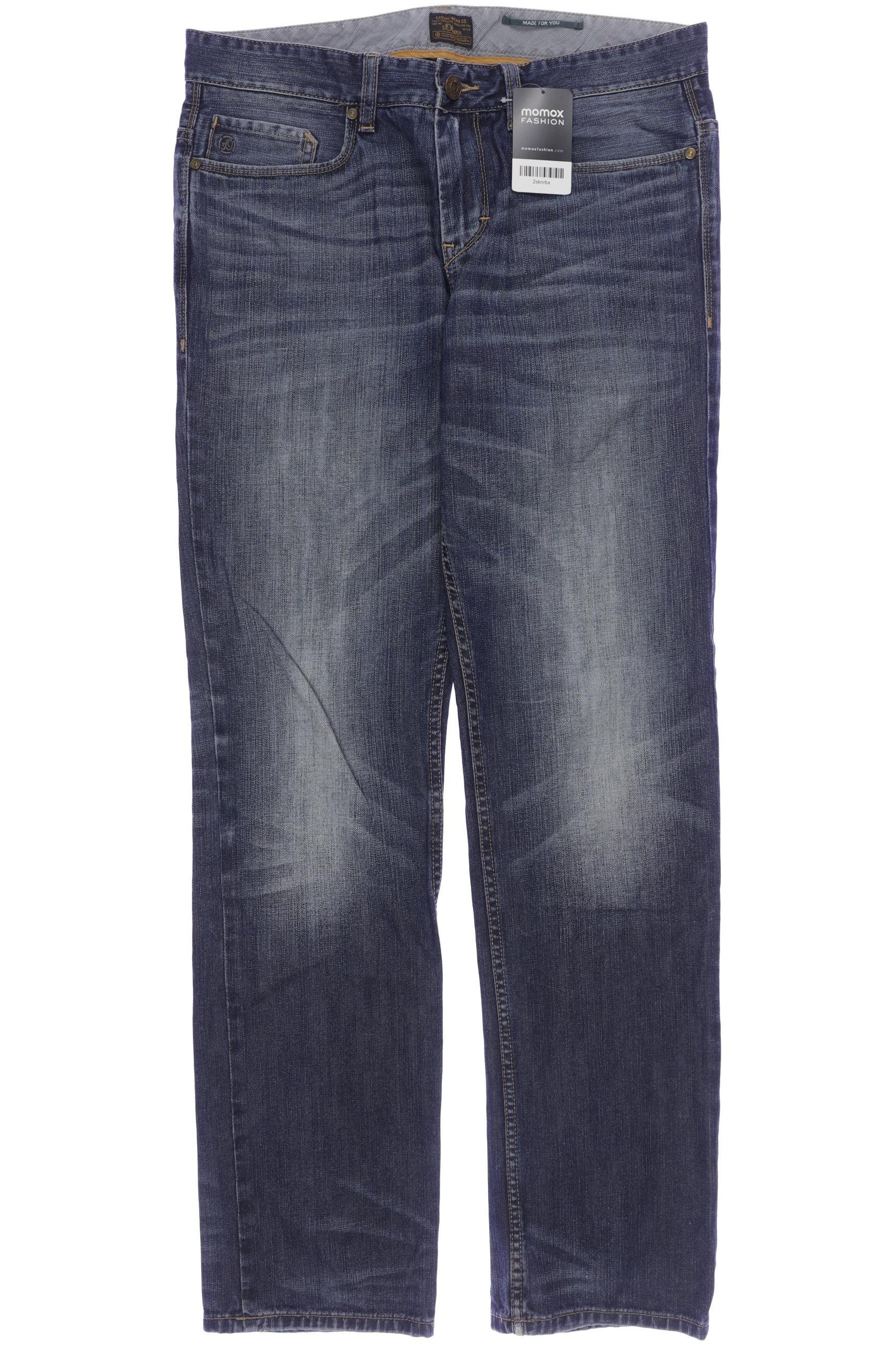 

s.Oliver Herren Jeans, marineblau, Gr. 32