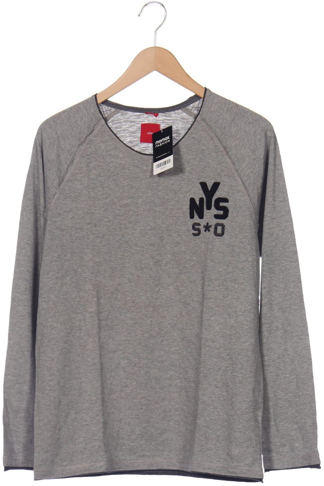 

s.Oliver Herren Langarmshirt, grau