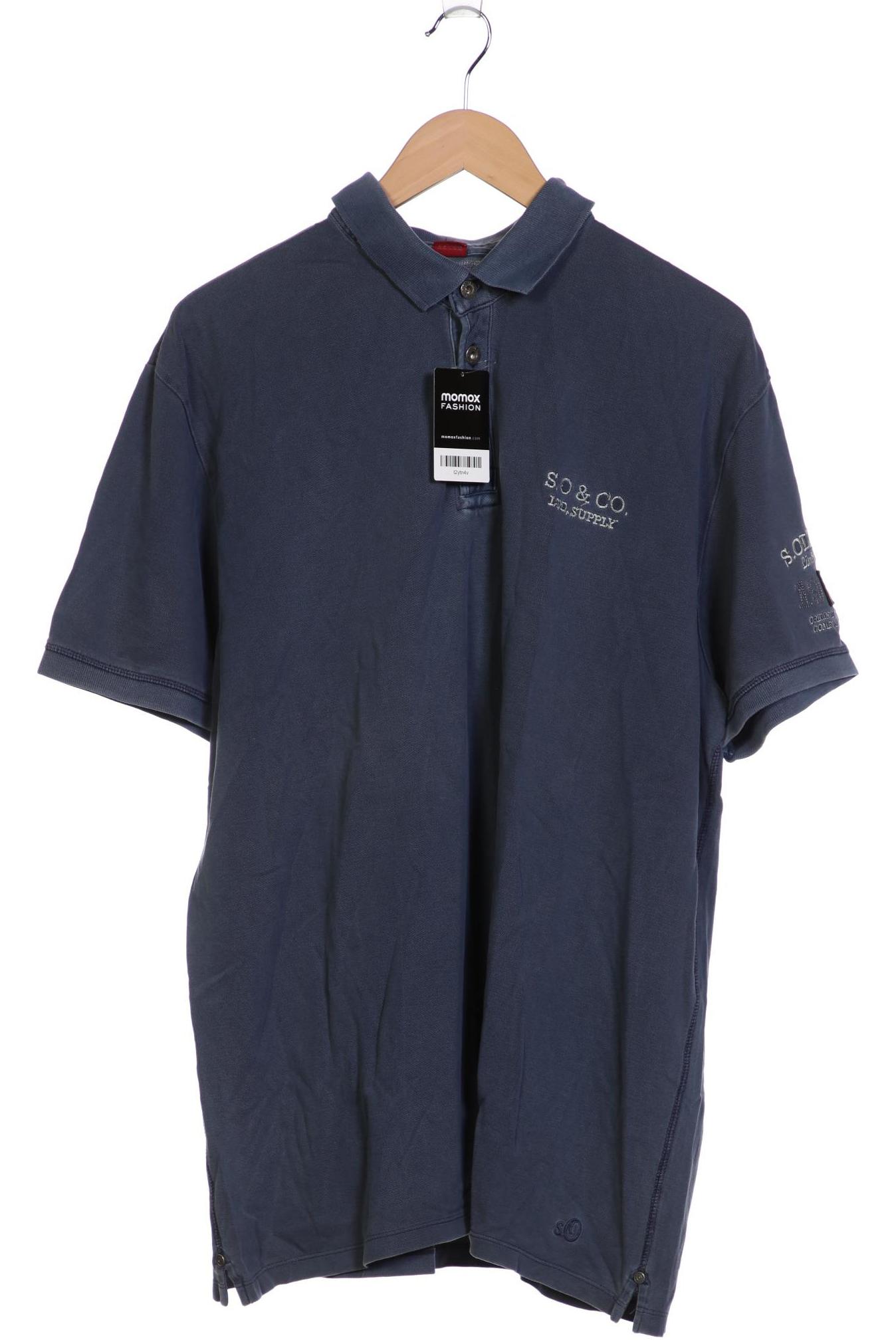

s.Oliver Herren Poloshirt, marineblau, Gr. 56