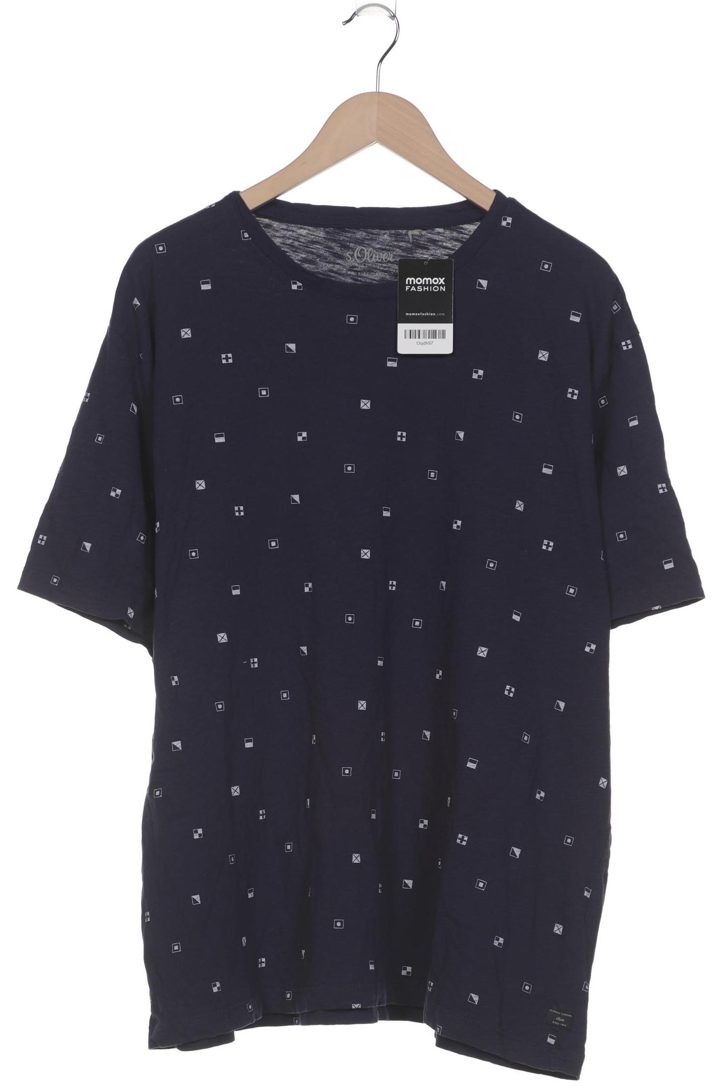 

s.Oliver Herren T-Shirt, marineblau, Gr. 58