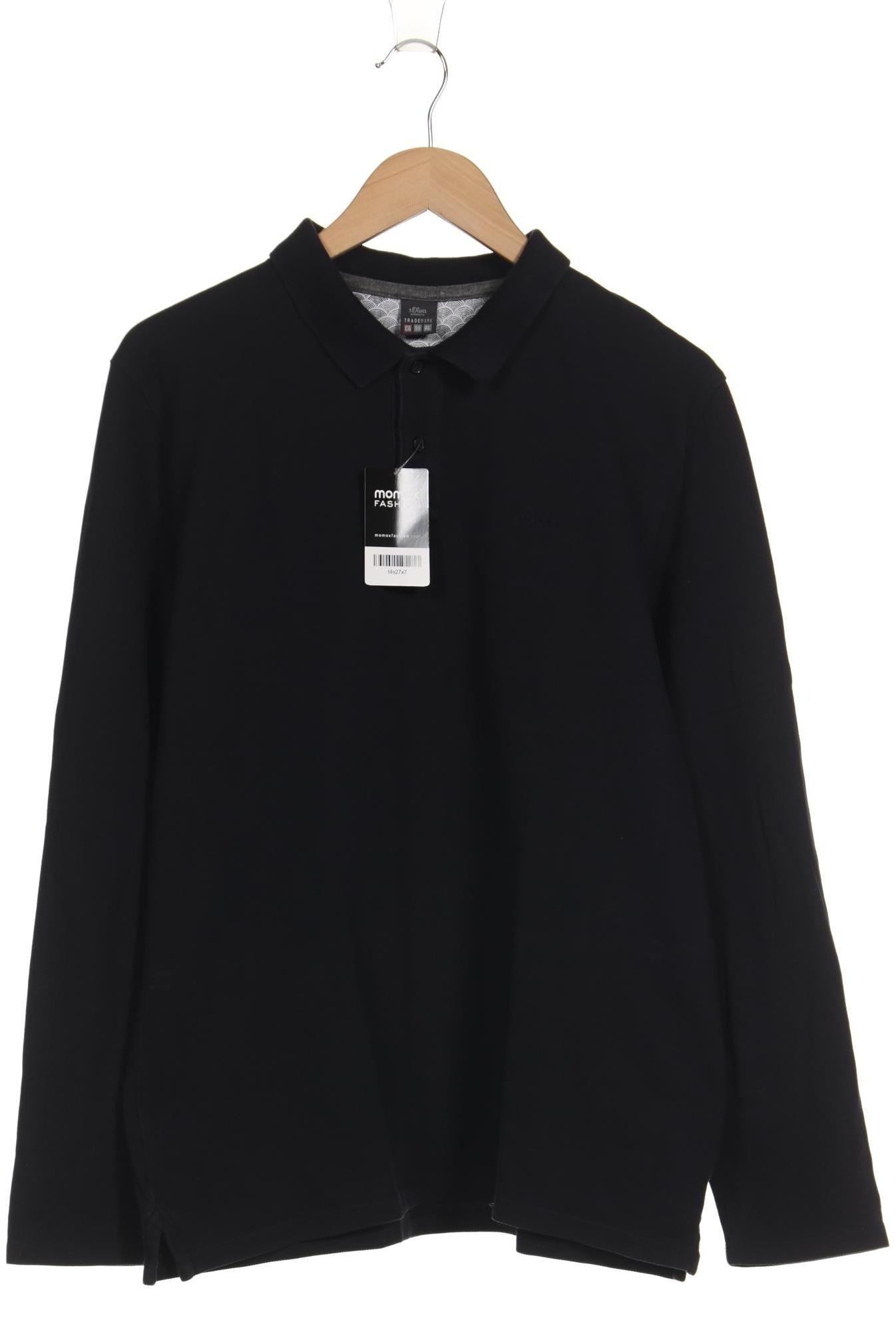 

s.Oliver Herren Poloshirt, schwarz, Gr. 54