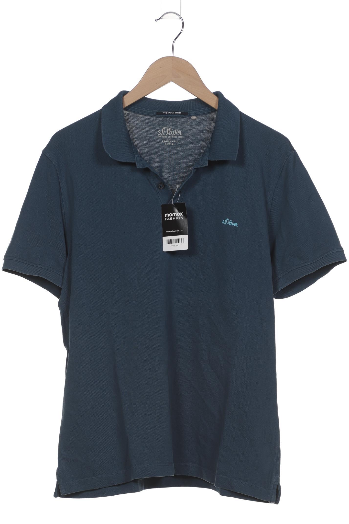 

s.Oliver Herren Poloshirt, blau, Gr. 54