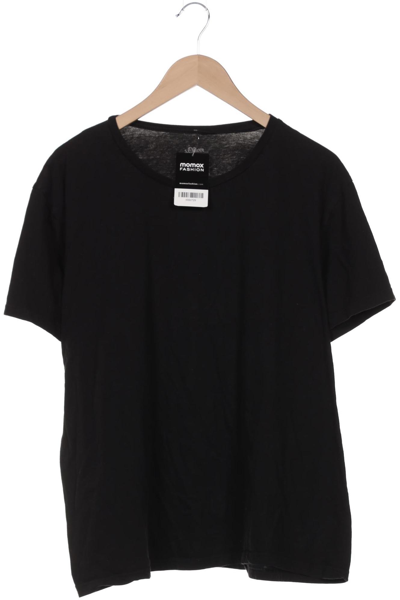 

s.Oliver Herren T-Shirt, schwarz, Gr. 56
