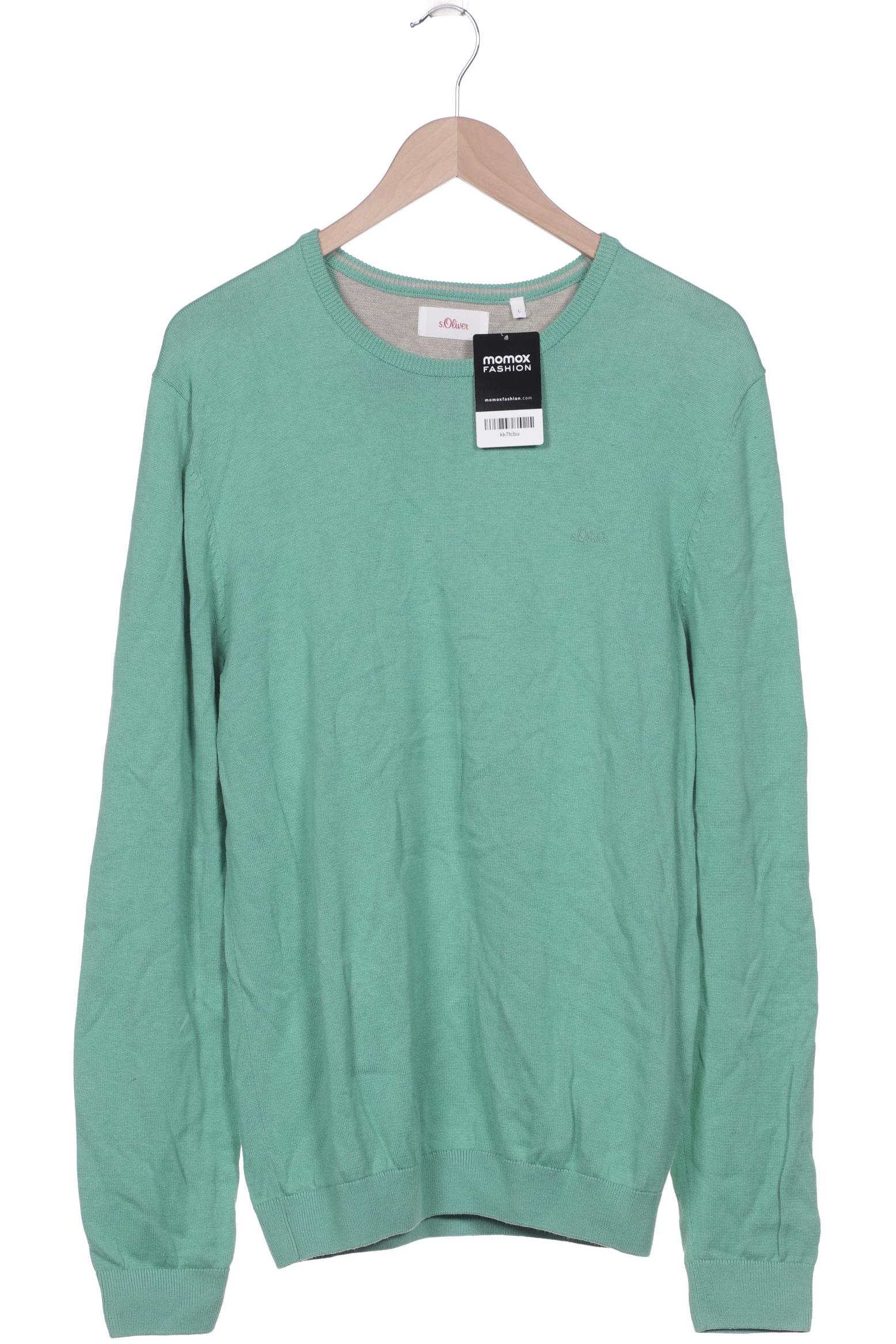 

s.Oliver Herren Pullover, grün, Gr. 52