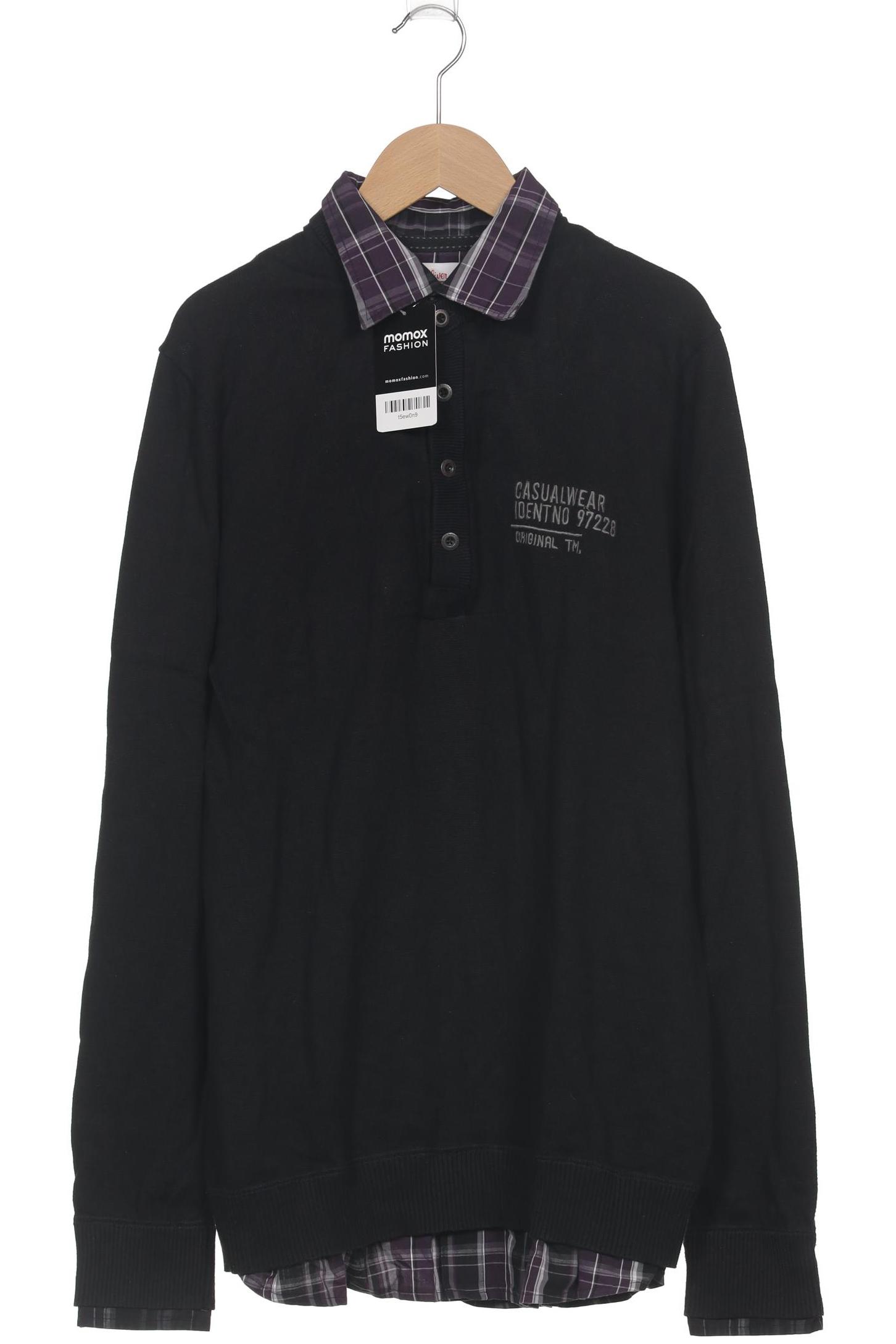 

s.Oliver Herren Pullover, schwarz, Gr. 48