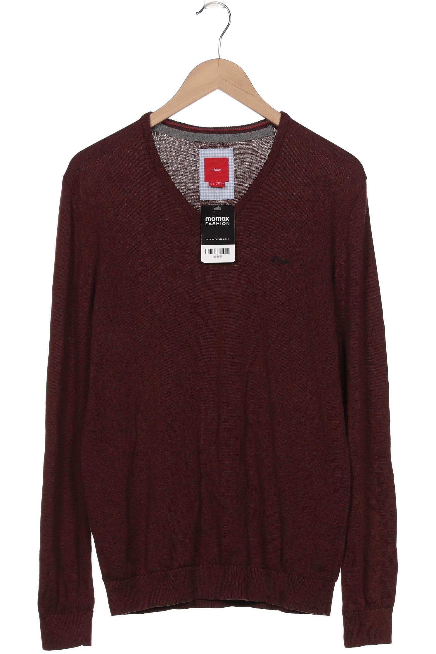 

s.Oliver Herren Pullover, bordeaux, Gr. 48