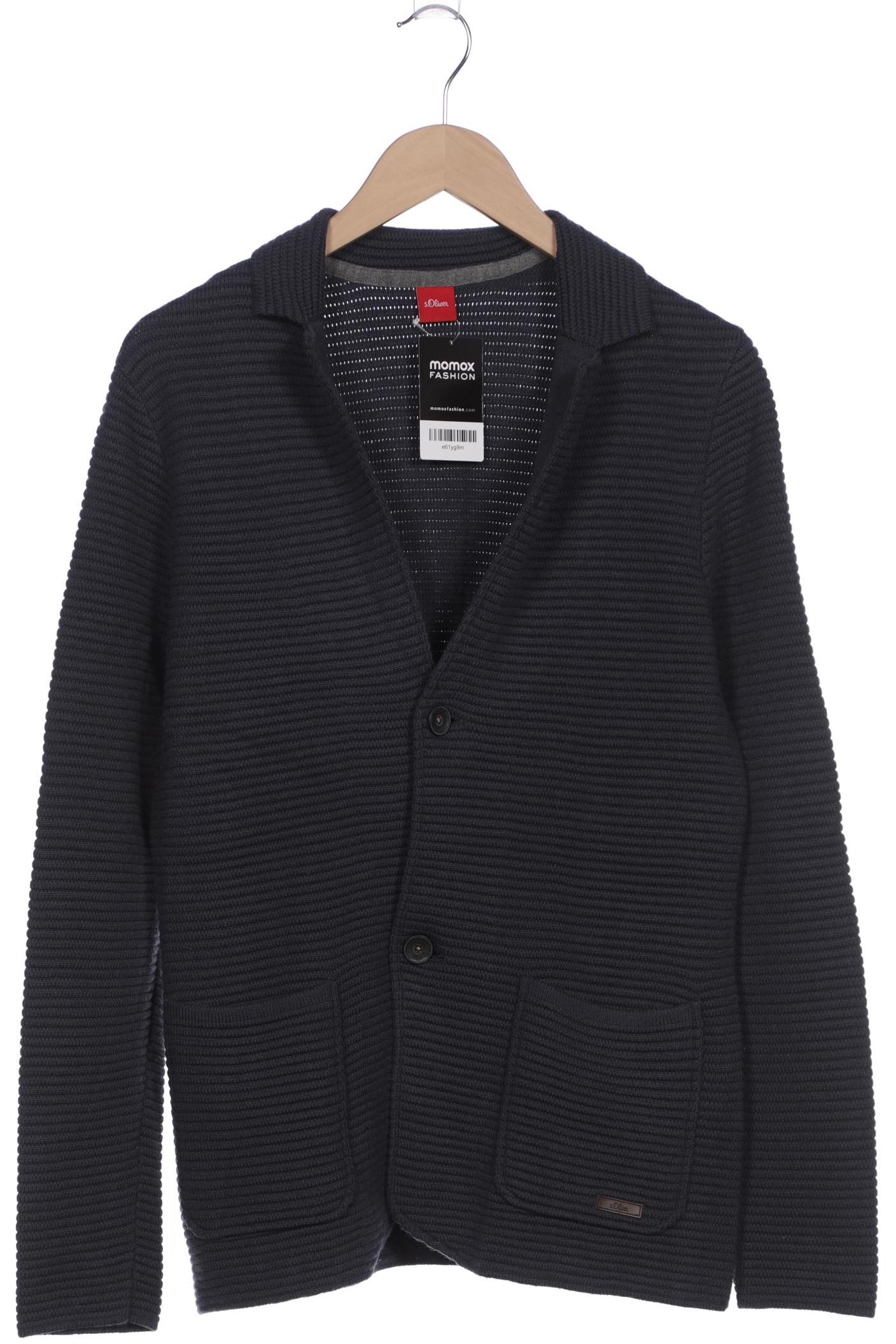 

s.Oliver Herren Strickjacke, marineblau, Gr. 52