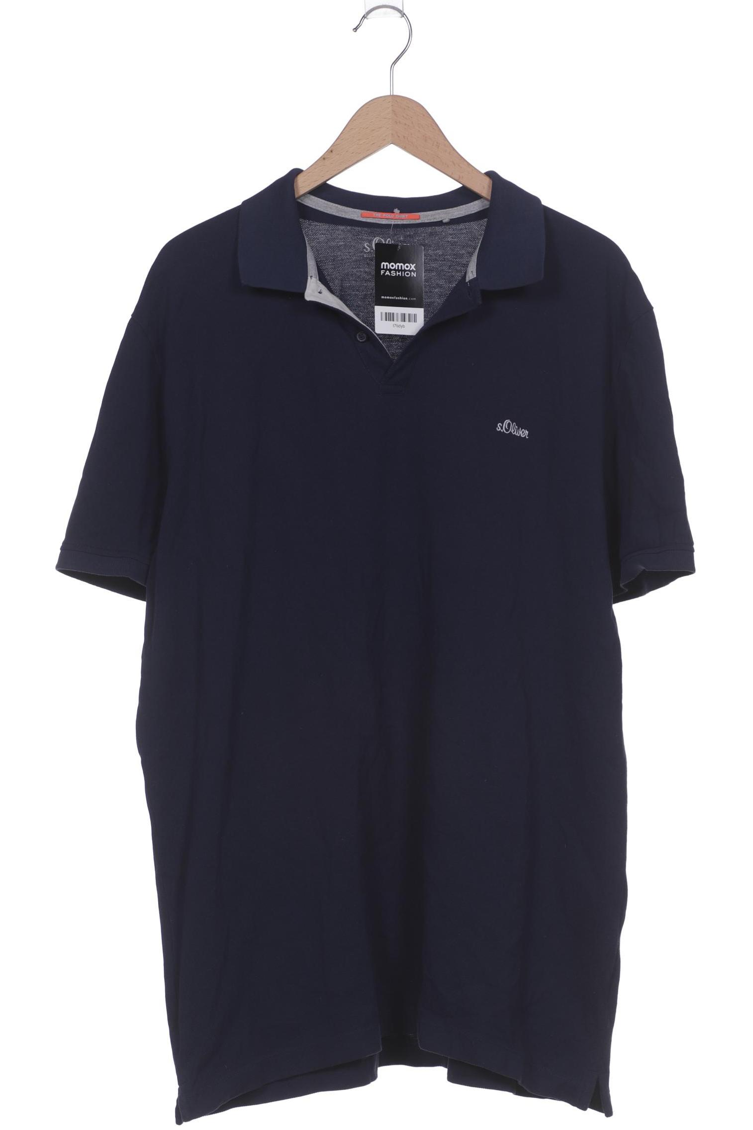 

s.Oliver Herren Poloshirt, marineblau, Gr. 58