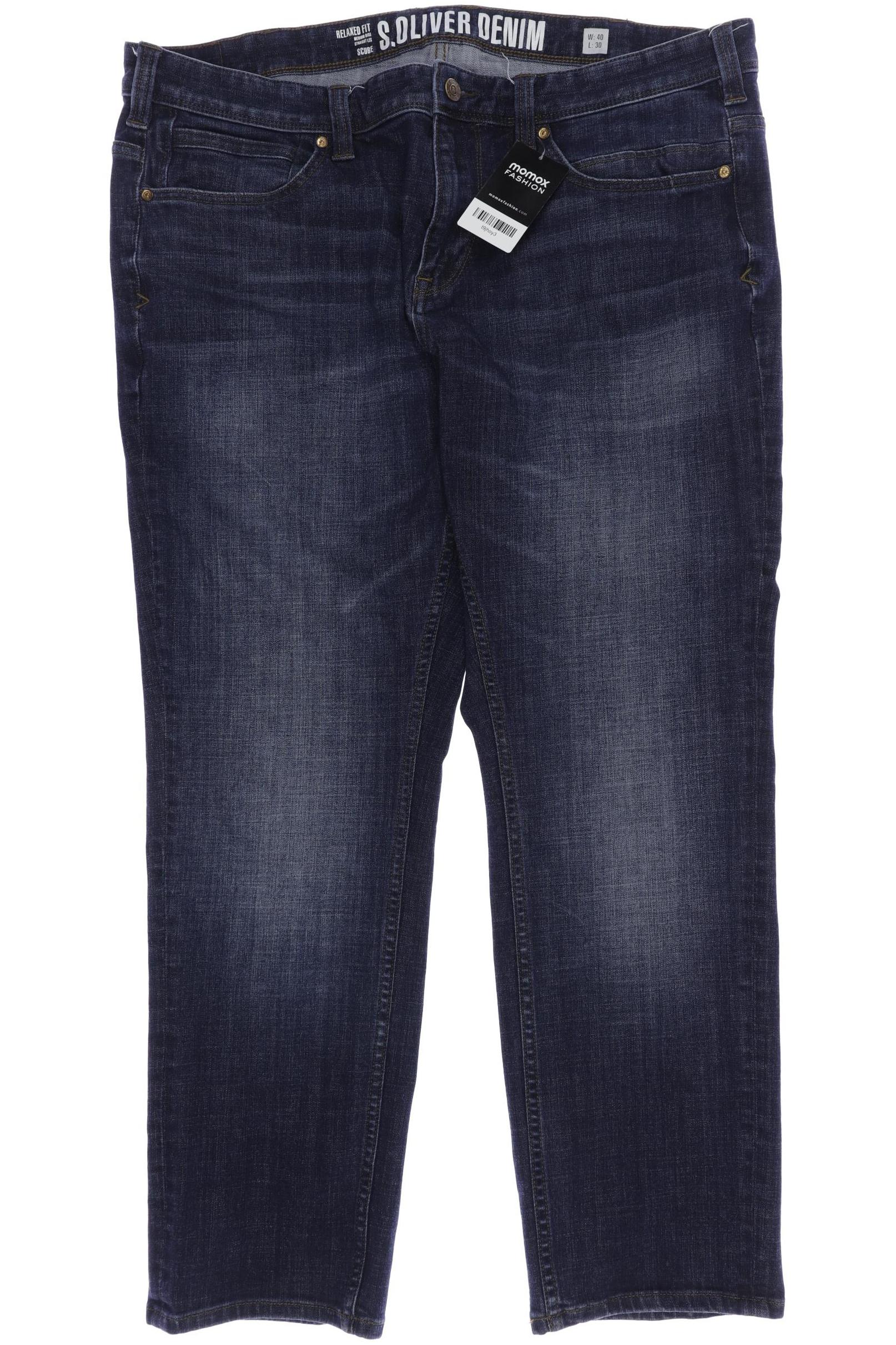 

s.Oliver Herren Jeans, marineblau, Gr. 40