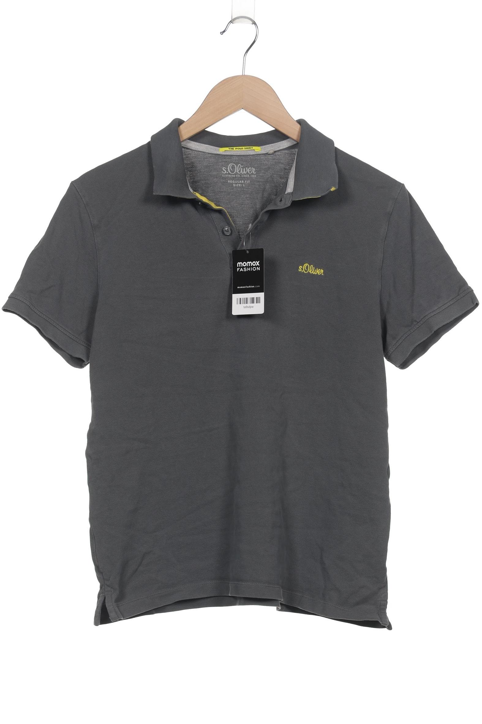 

s.Oliver Herren Poloshirt, grau, Gr. 52