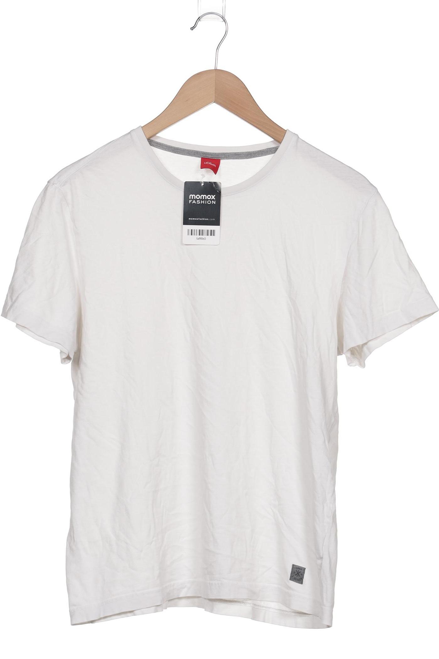 

s.Oliver Herren T-Shirt, weiß, Gr. 52