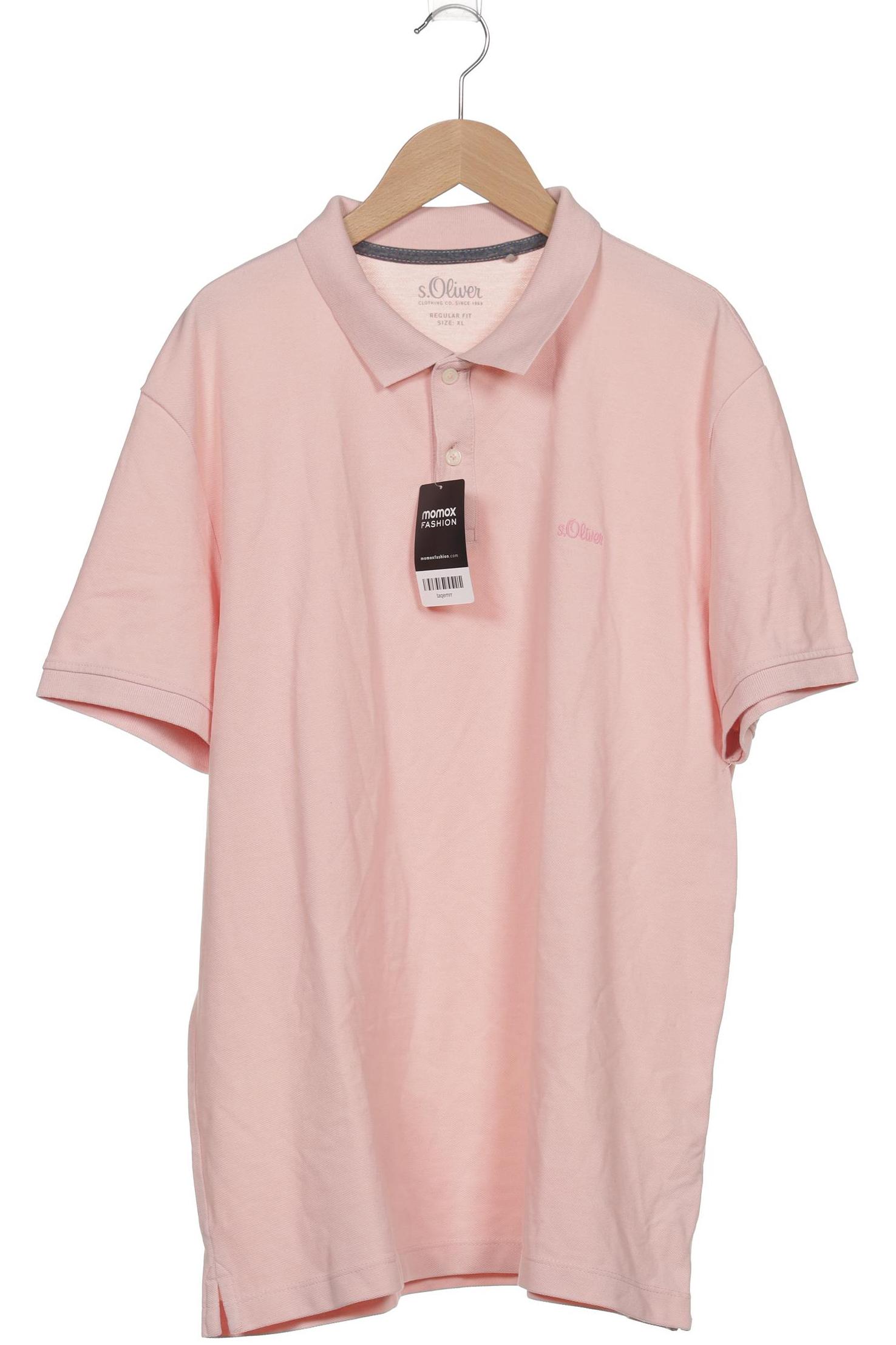 

s.Oliver Herren Poloshirt, pink, Gr. 54