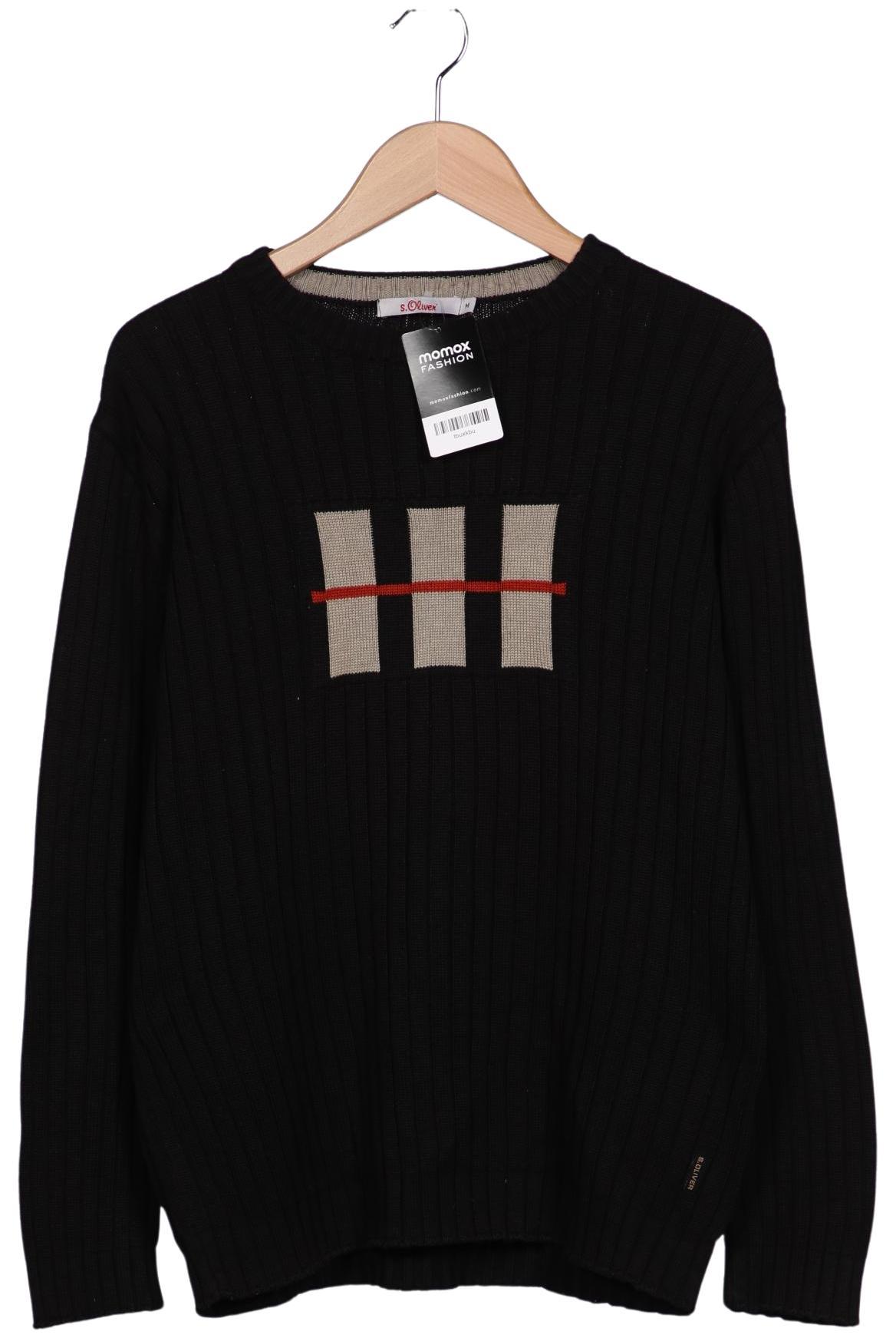 

s.Oliver Herren Pullover, schwarz, Gr. 48