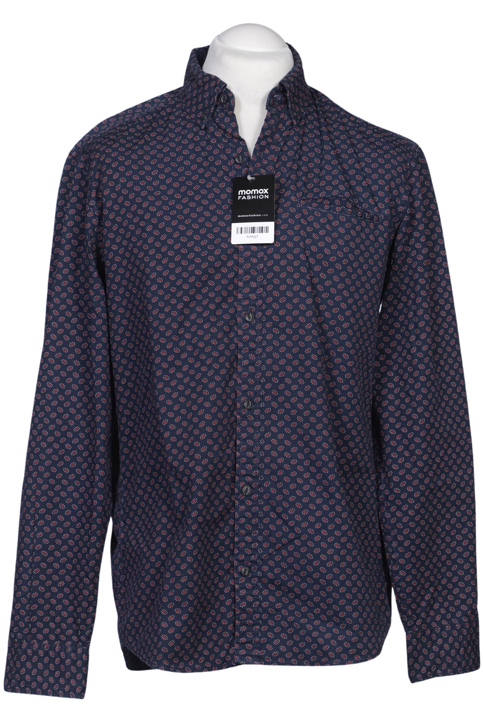 

s.Oliver Herren Hemd, marineblau, Gr. 52