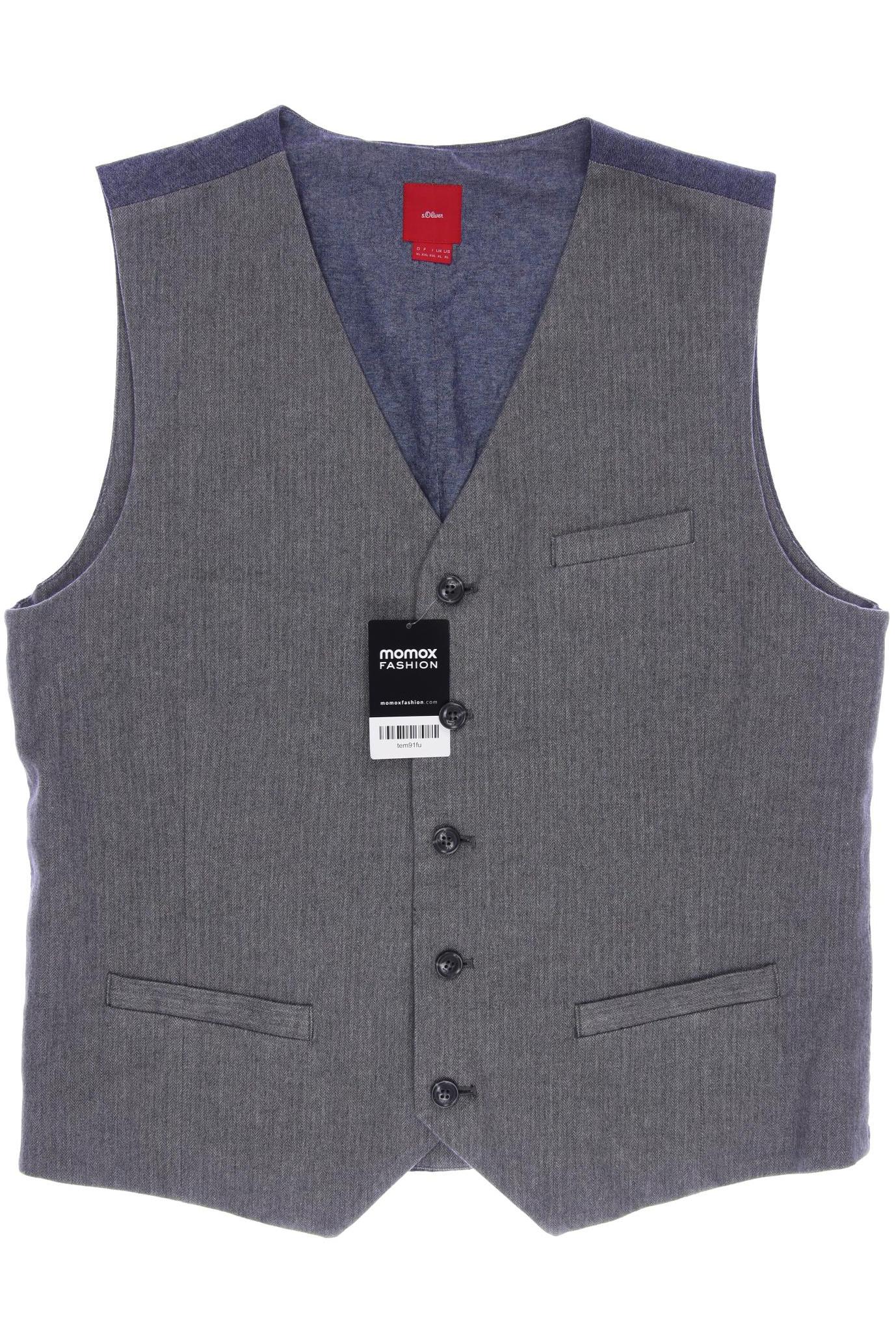

s.Oliver Herren Weste, grau