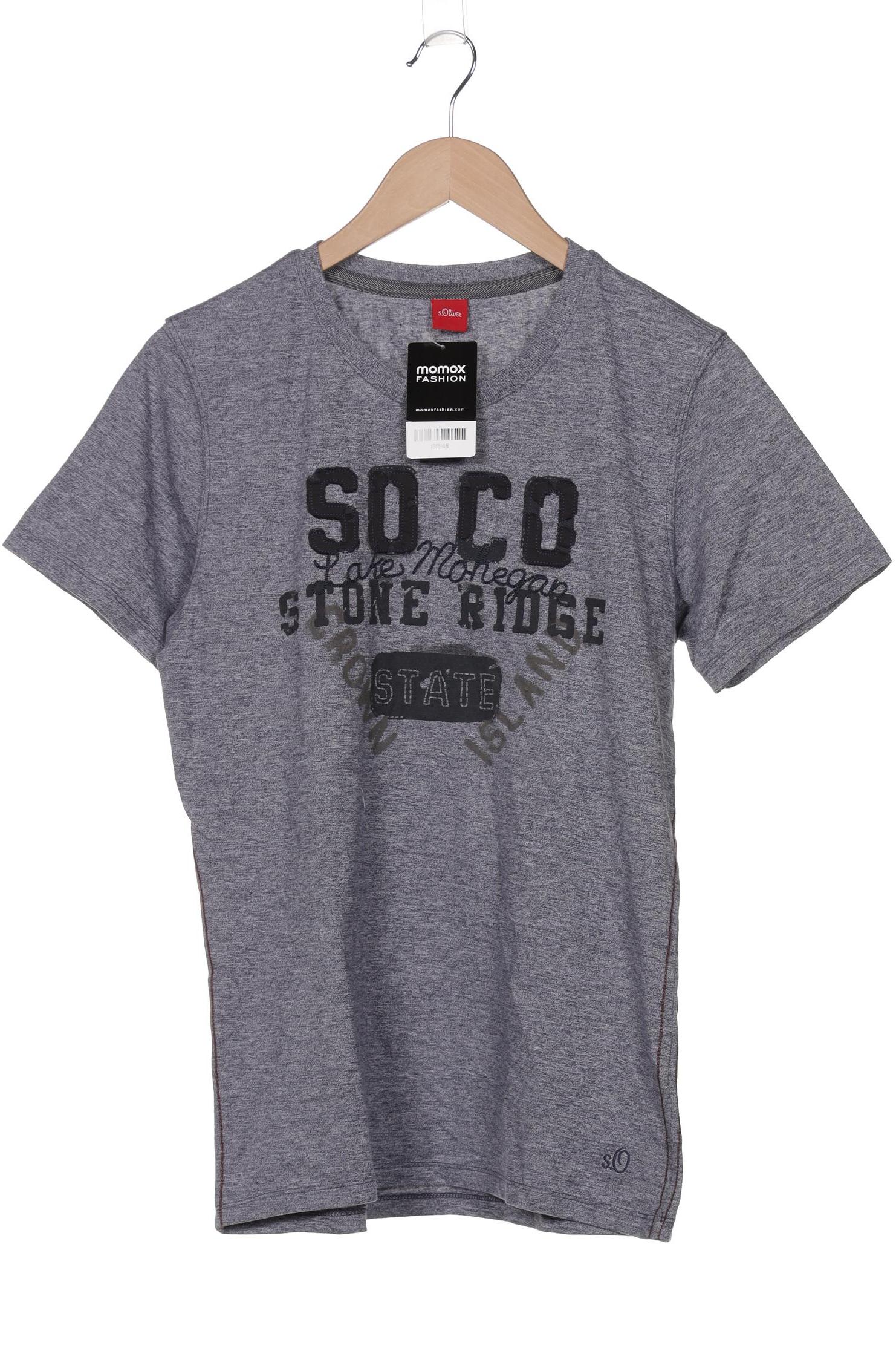 

s.Oliver Herren T-Shirt, marineblau, Gr. 48