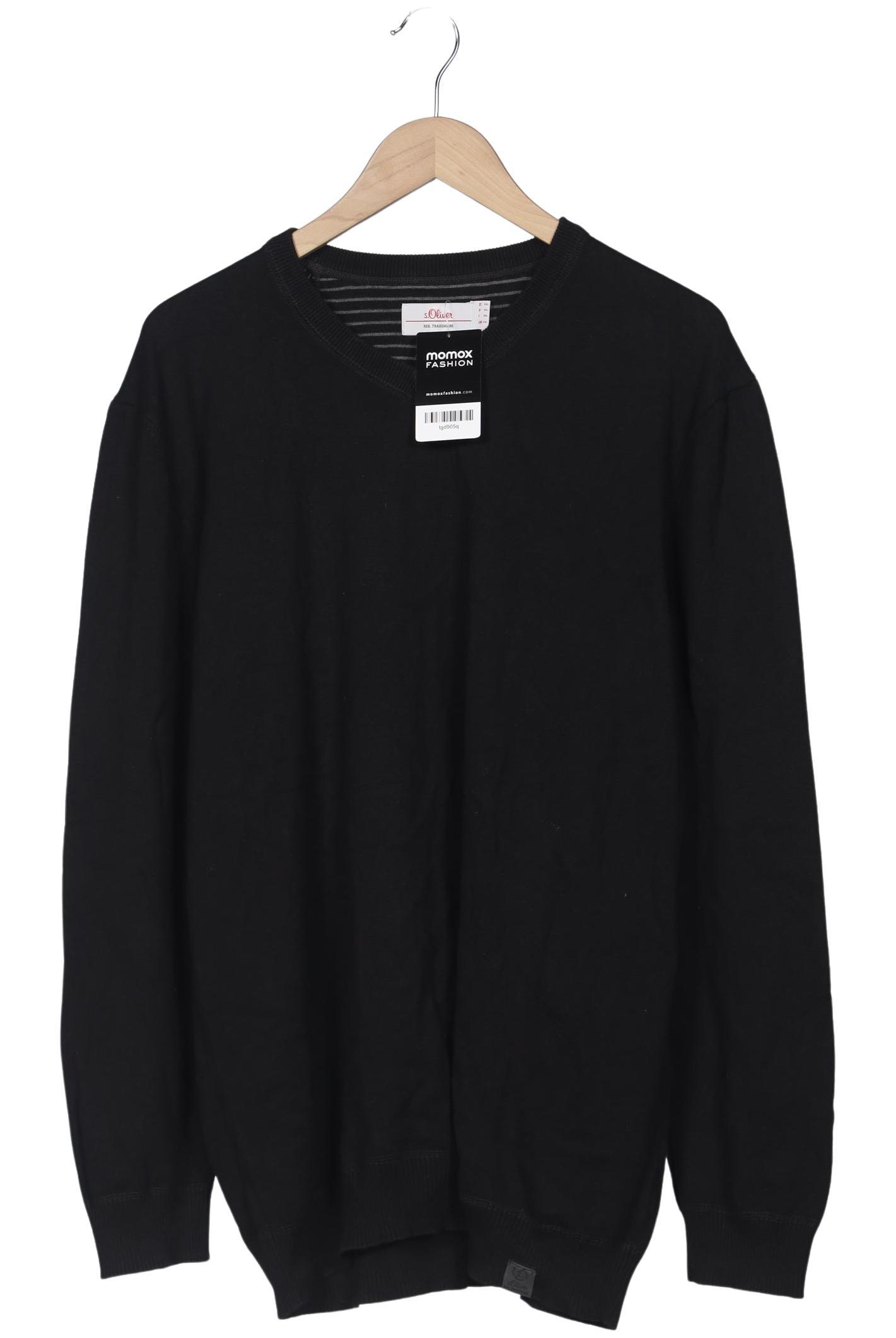 

s.Oliver Herren Pullover, schwarz, Gr. 56