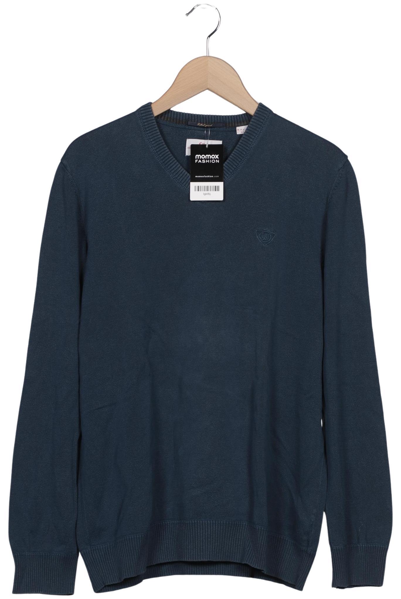 Thumbnail - s.Oliver Herren Pullover, marineblau, Gr. 52