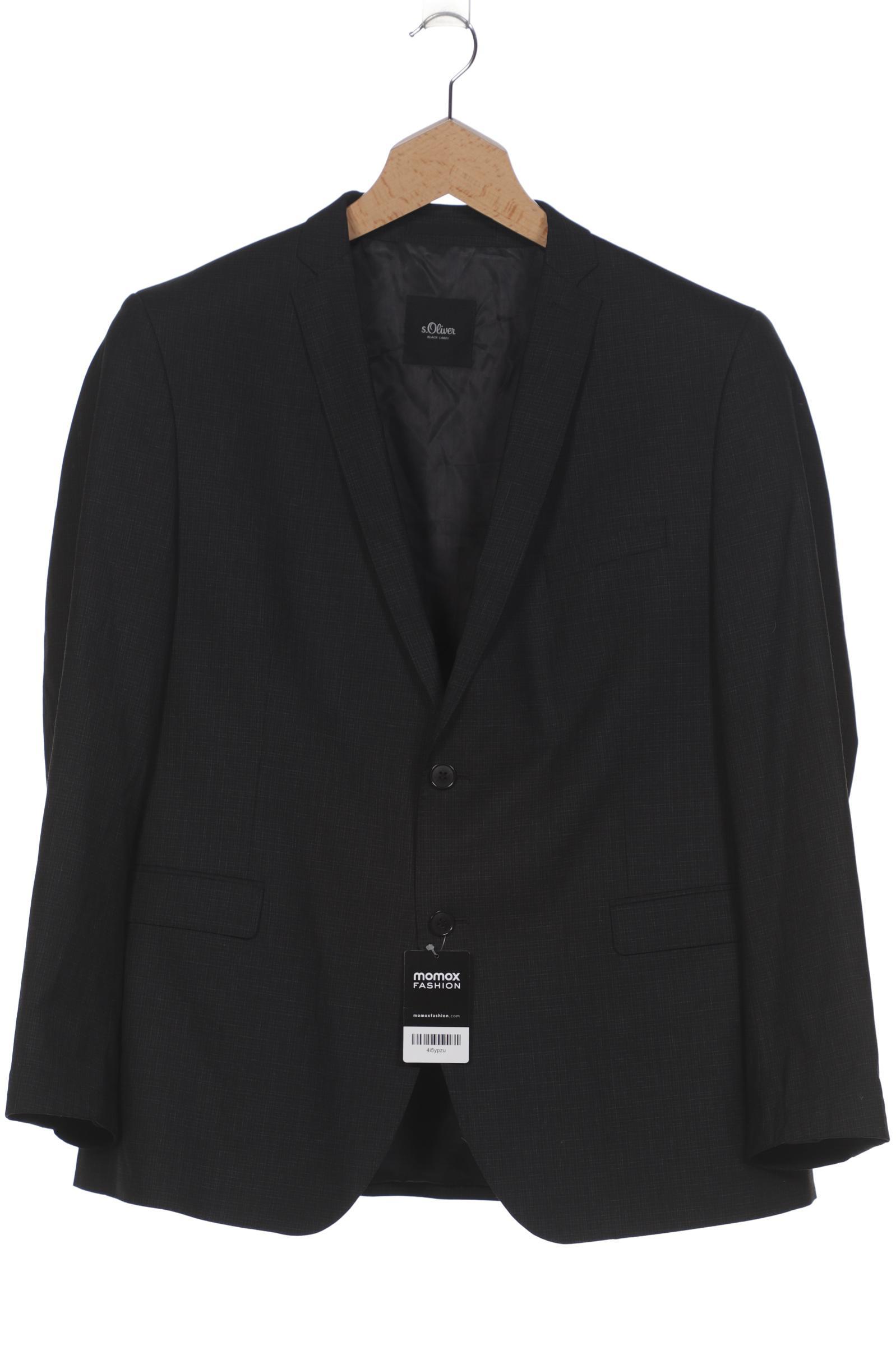 

s.Oliver Herren Sakko, schwarz, Gr. 56