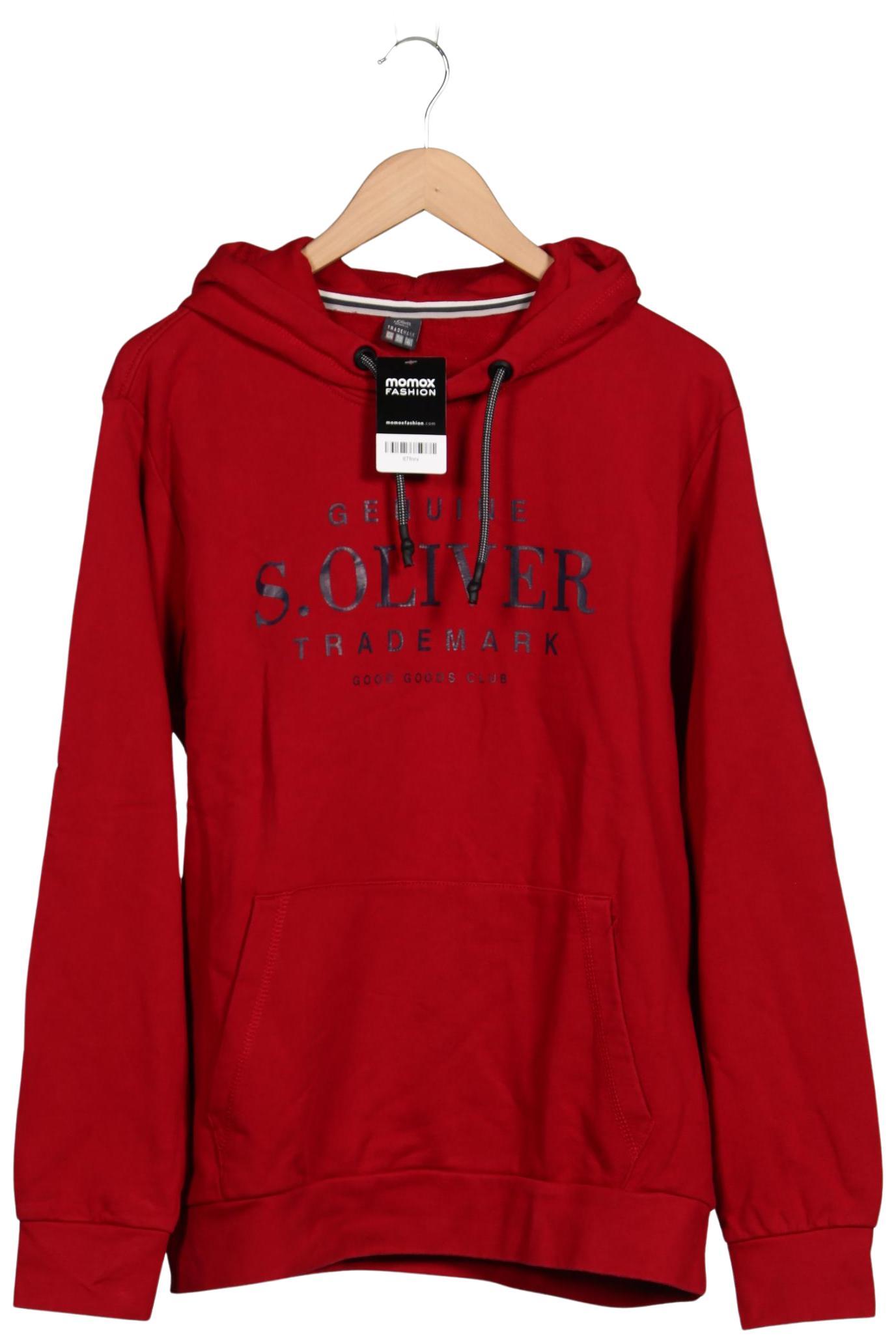 

s.Oliver Herren Kapuzenpullover, bordeaux, Gr. 54