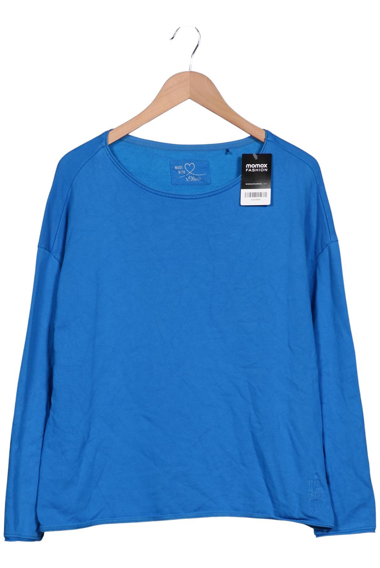 

s.Oliver Herren Sweatshirt, blau, Gr. 60