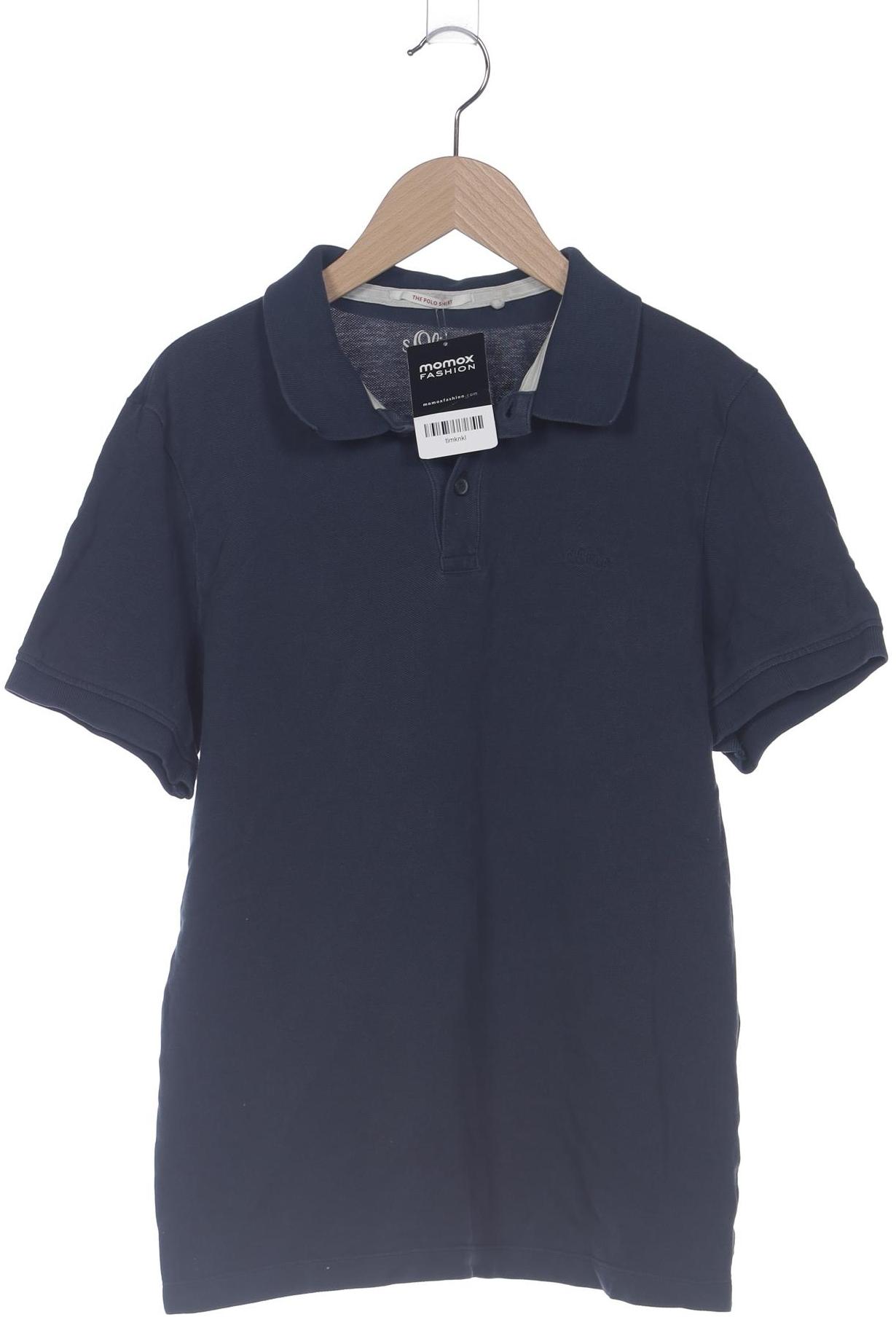 

s.Oliver Herren Poloshirt, blau, Gr. 48