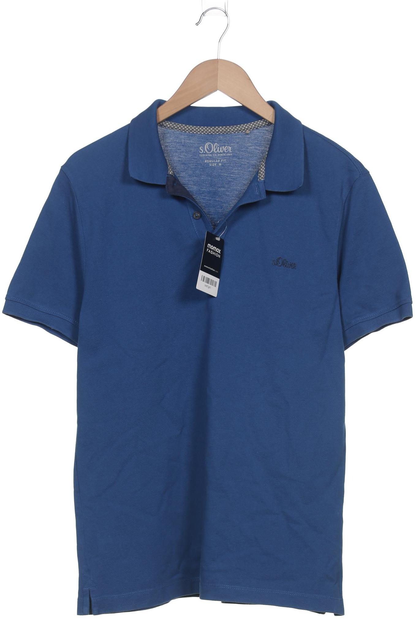 

s.Oliver Herren Poloshirt, marineblau, Gr. 48