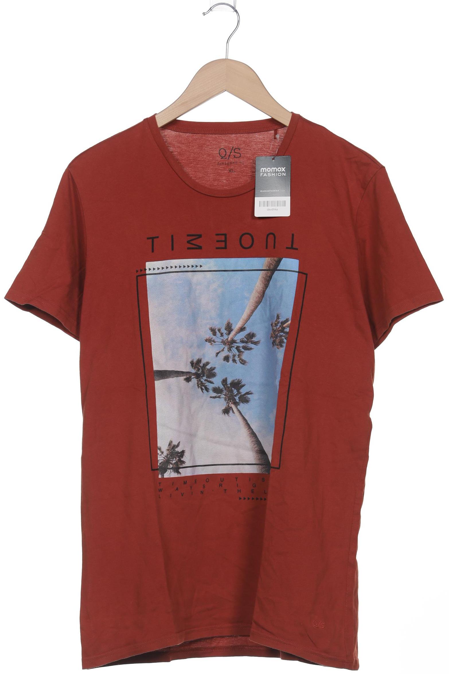 

s.Oliver Herren T-Shirt, rot, Gr. 54